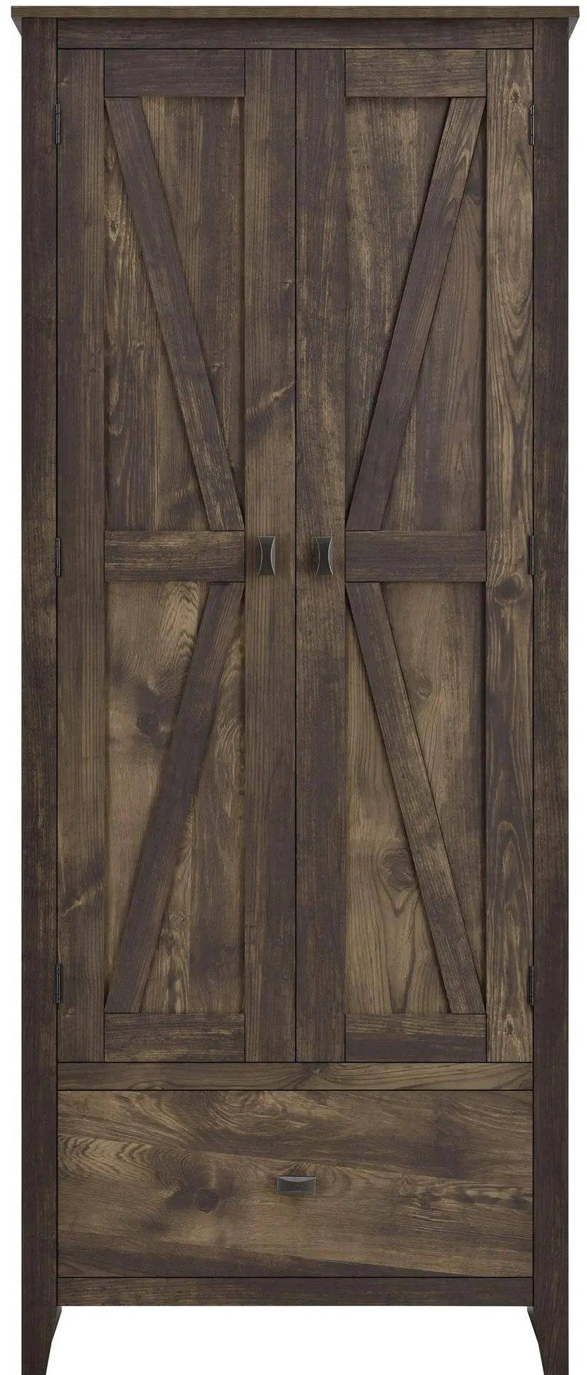 Farmington Brown 30  Wide Storage Cabinet-1