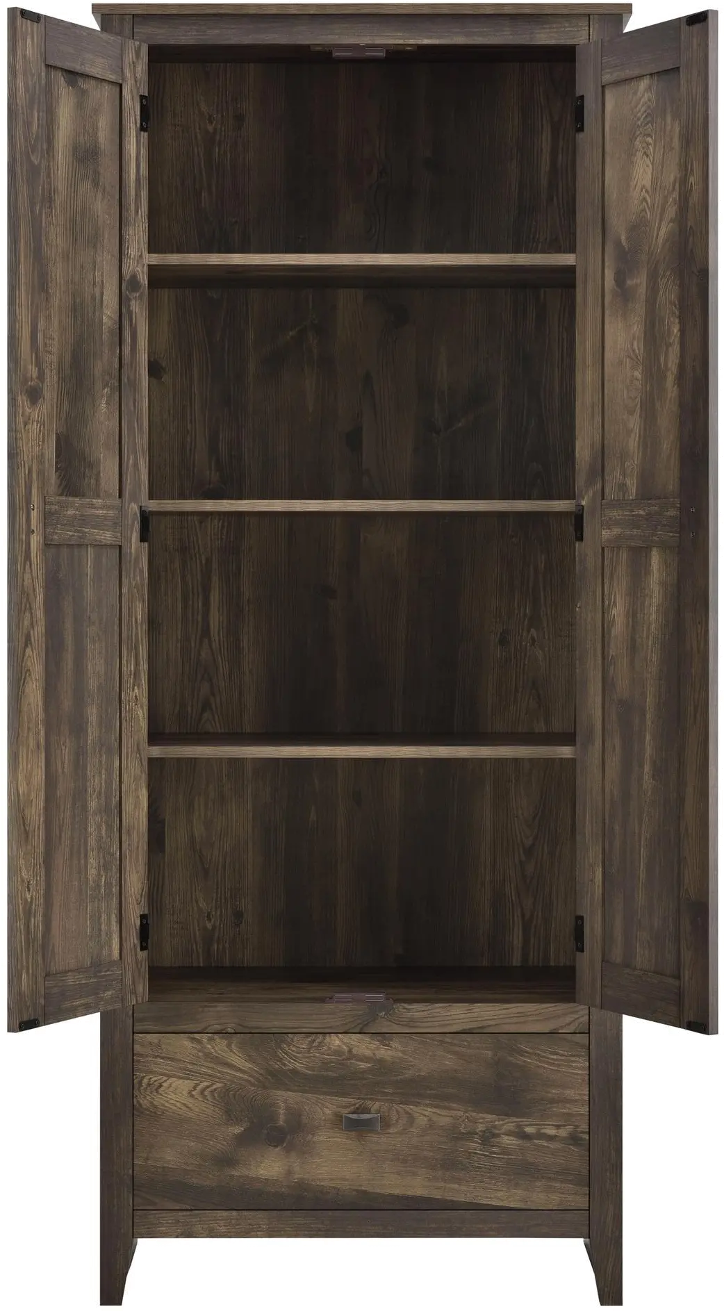Farmington Brown 30  Wide Storage Cabinet-4
