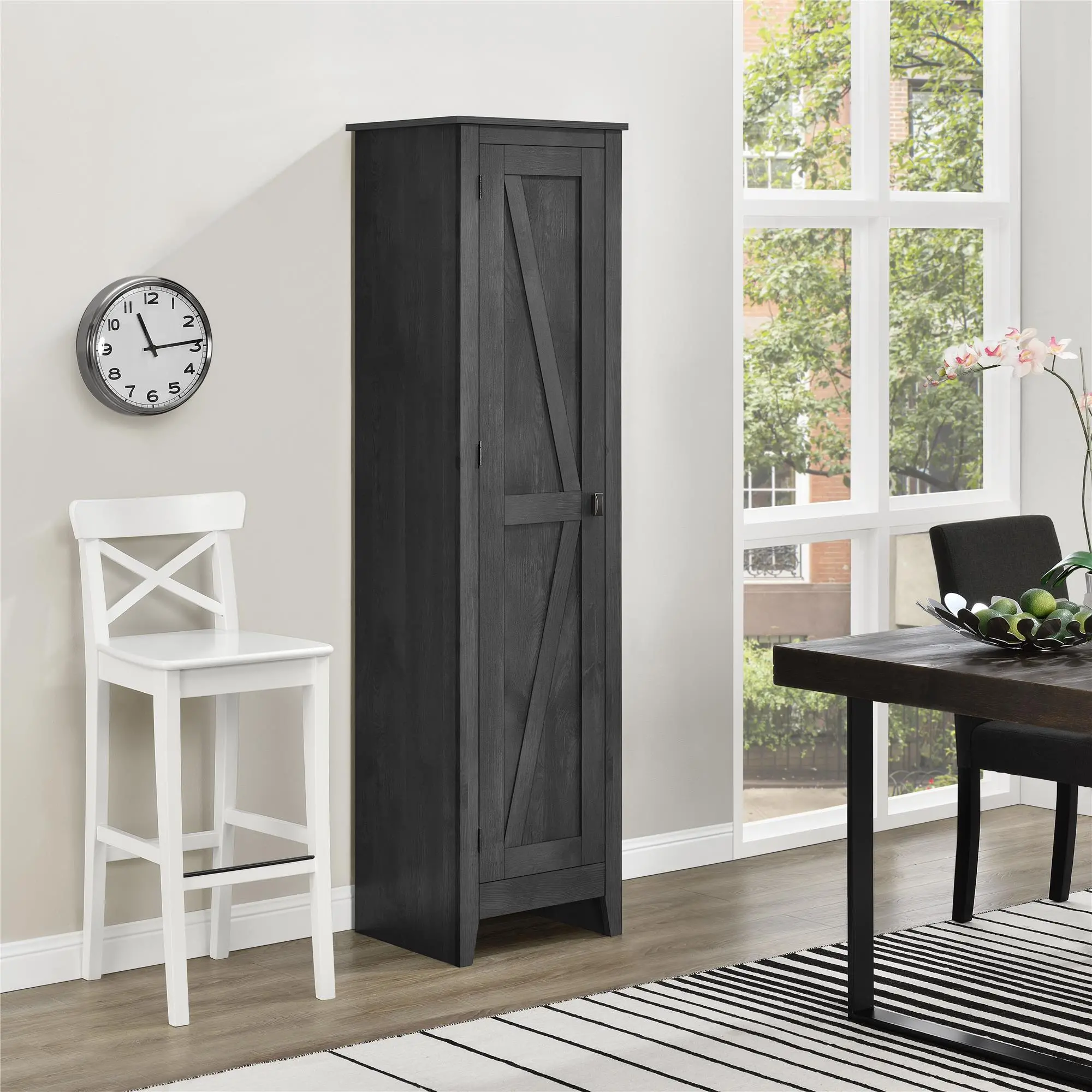 Farmington Gray 18  Wide Storage Cabinet-3