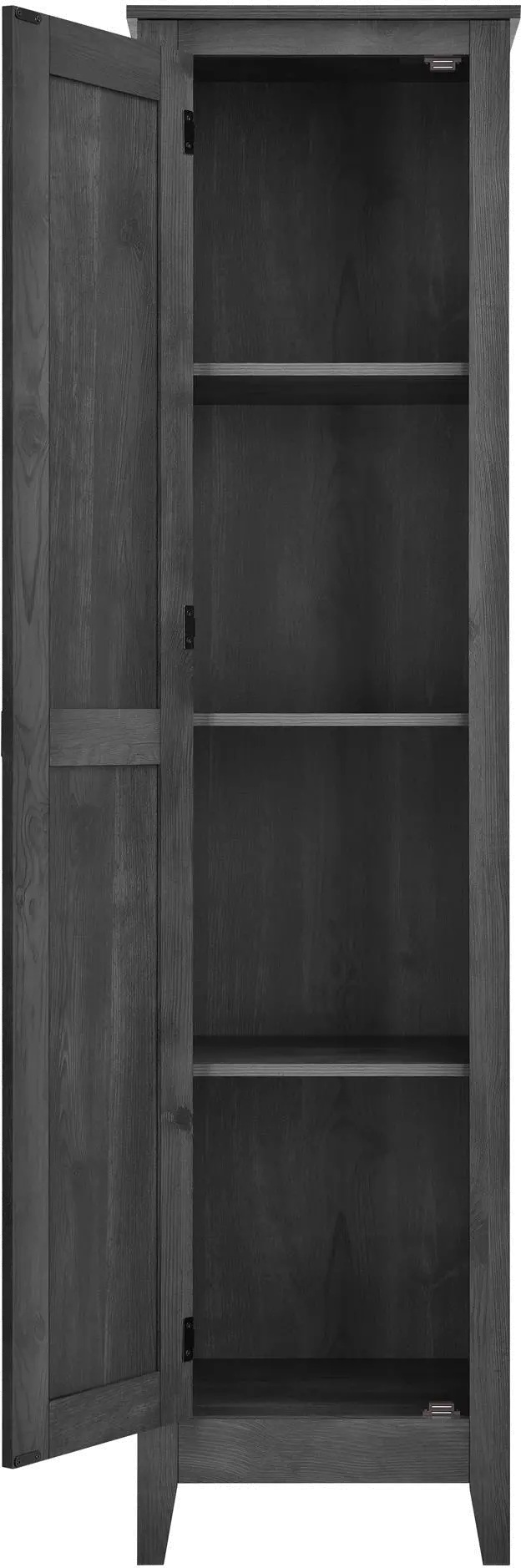 Farmington Gray 18  Wide Storage Cabinet-1