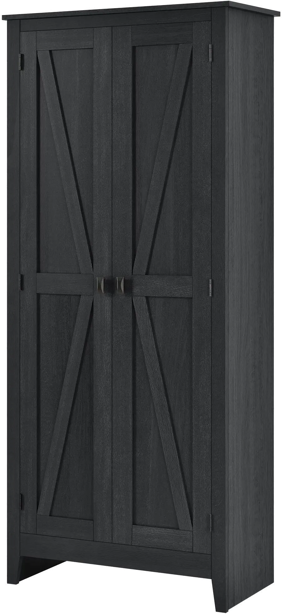 Farmington Black 31.5  Wide Storage Cabinet-4