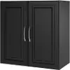 Kendall Black 24  Wall Cabinet