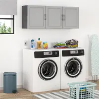 Kendall Gray 54  Wall Cabinet