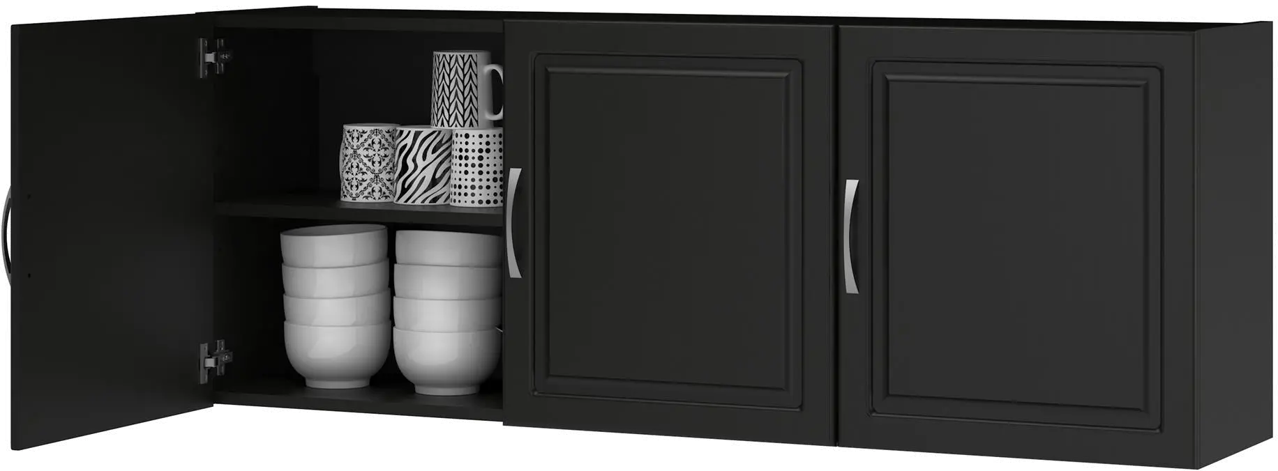Kendall Black 54  Wall Cabinet-5