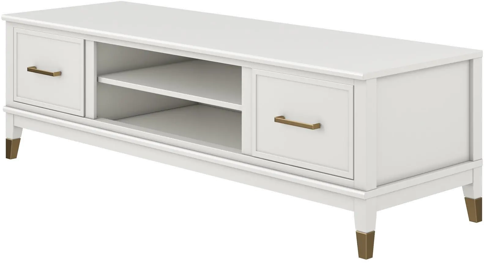 Westerleigh White 65  TV Stand-5