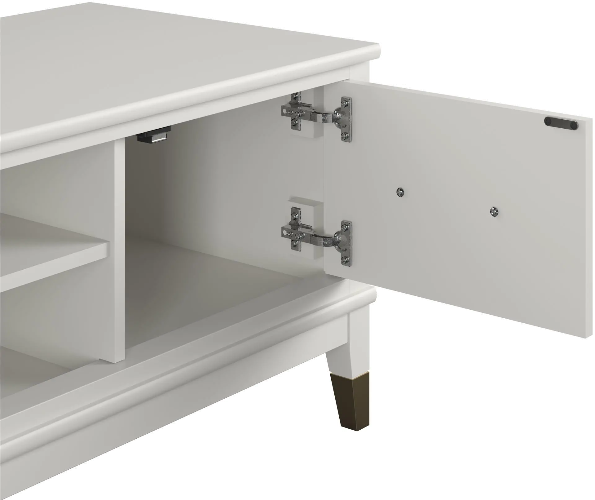 Westerleigh White 65  TV Stand-6