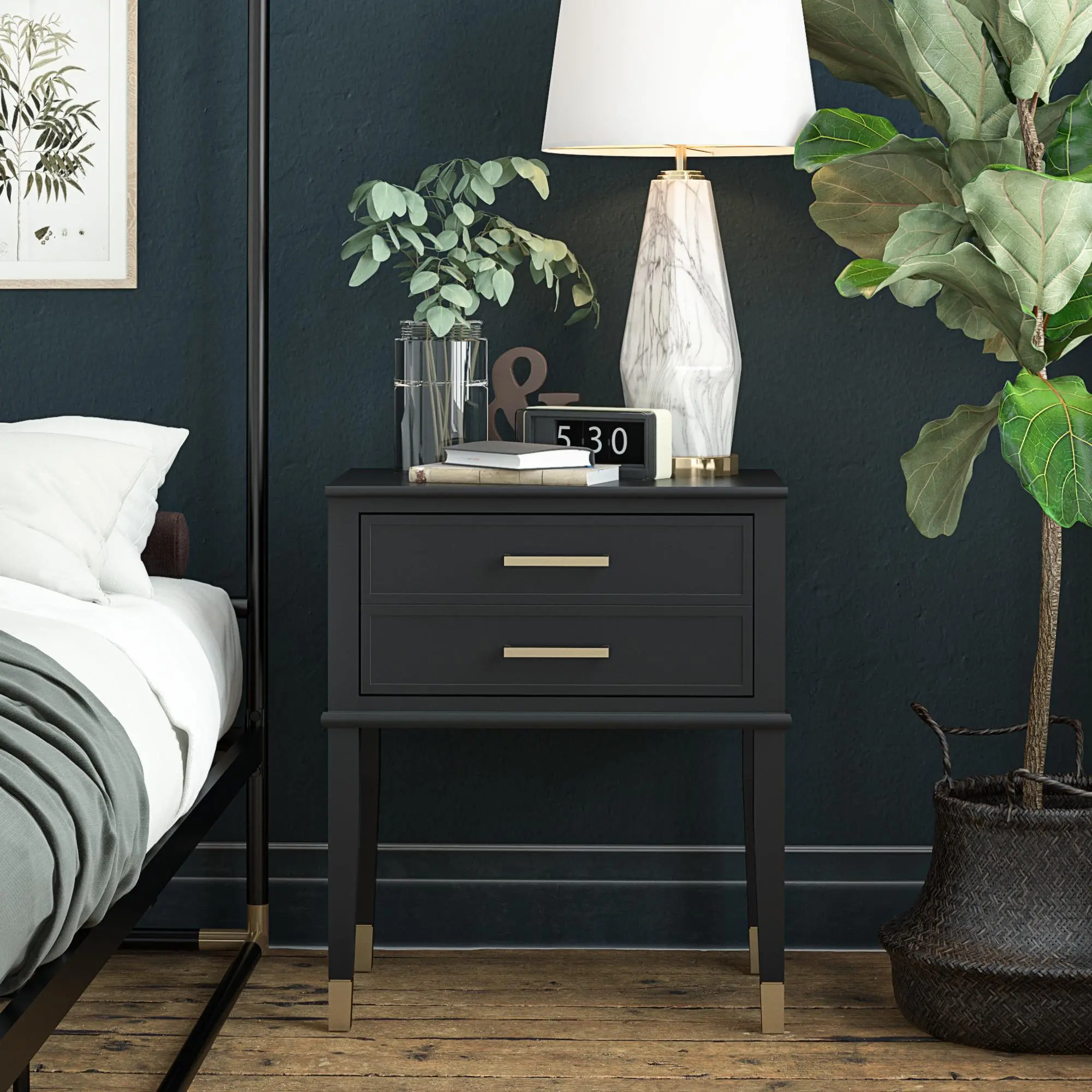 Westerleigh Black End Table-2