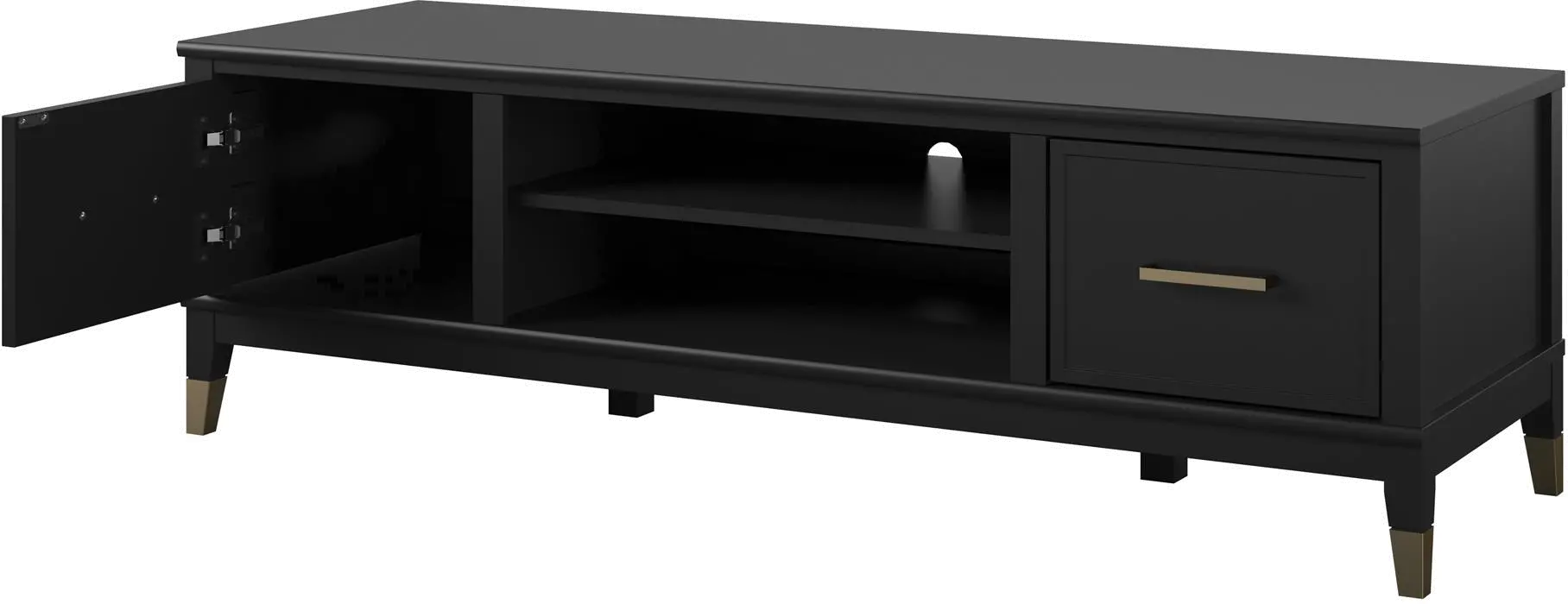 Westerleigh Black 65  TV Stand-5