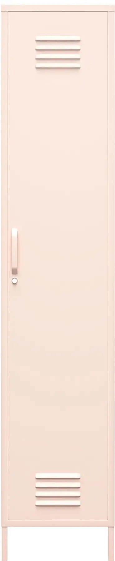 Mission Pink Single Metal Locker Storage Cabinet-4
