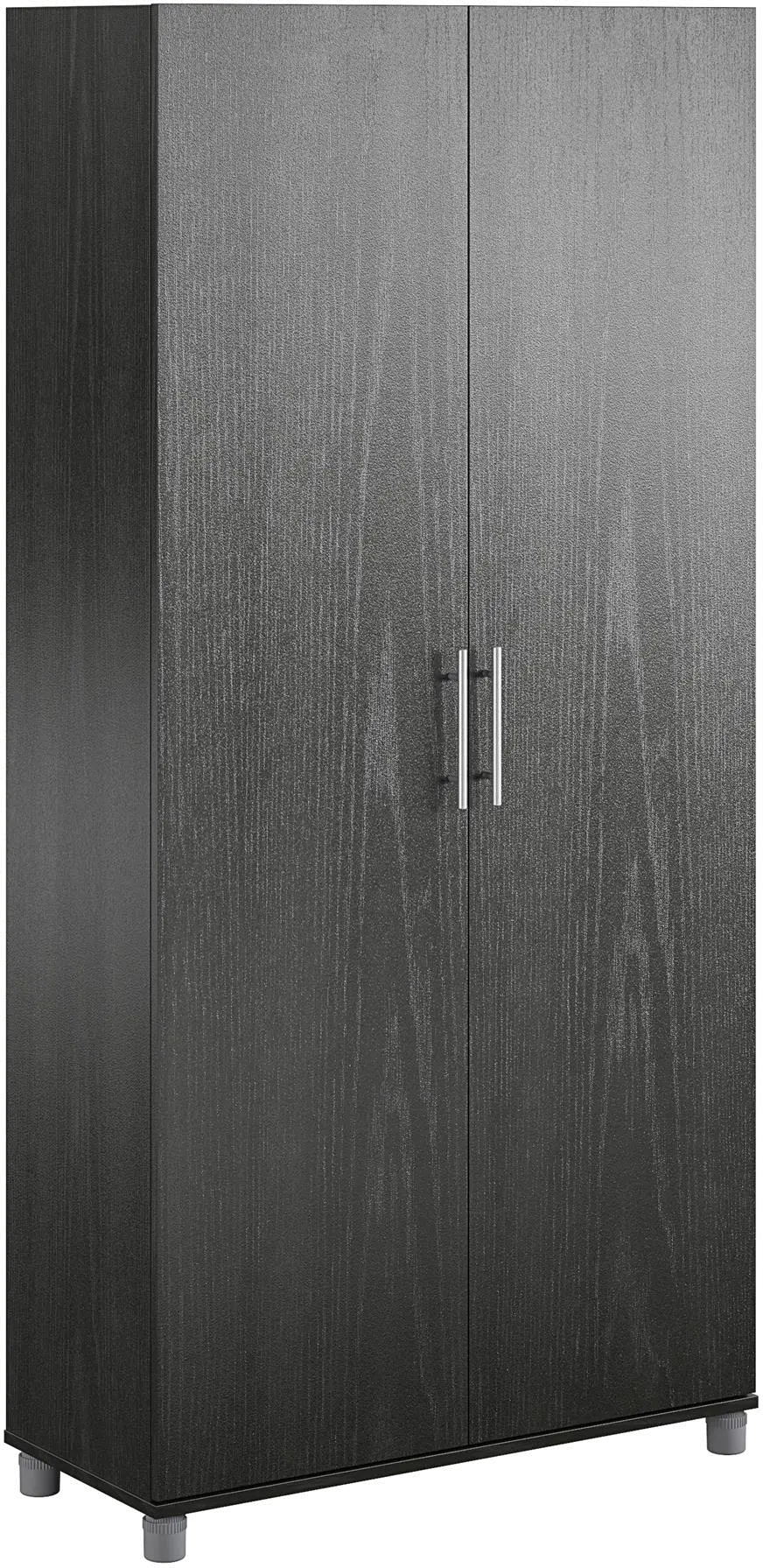 Camberly Black Oak 36  Storage Cabinet-1