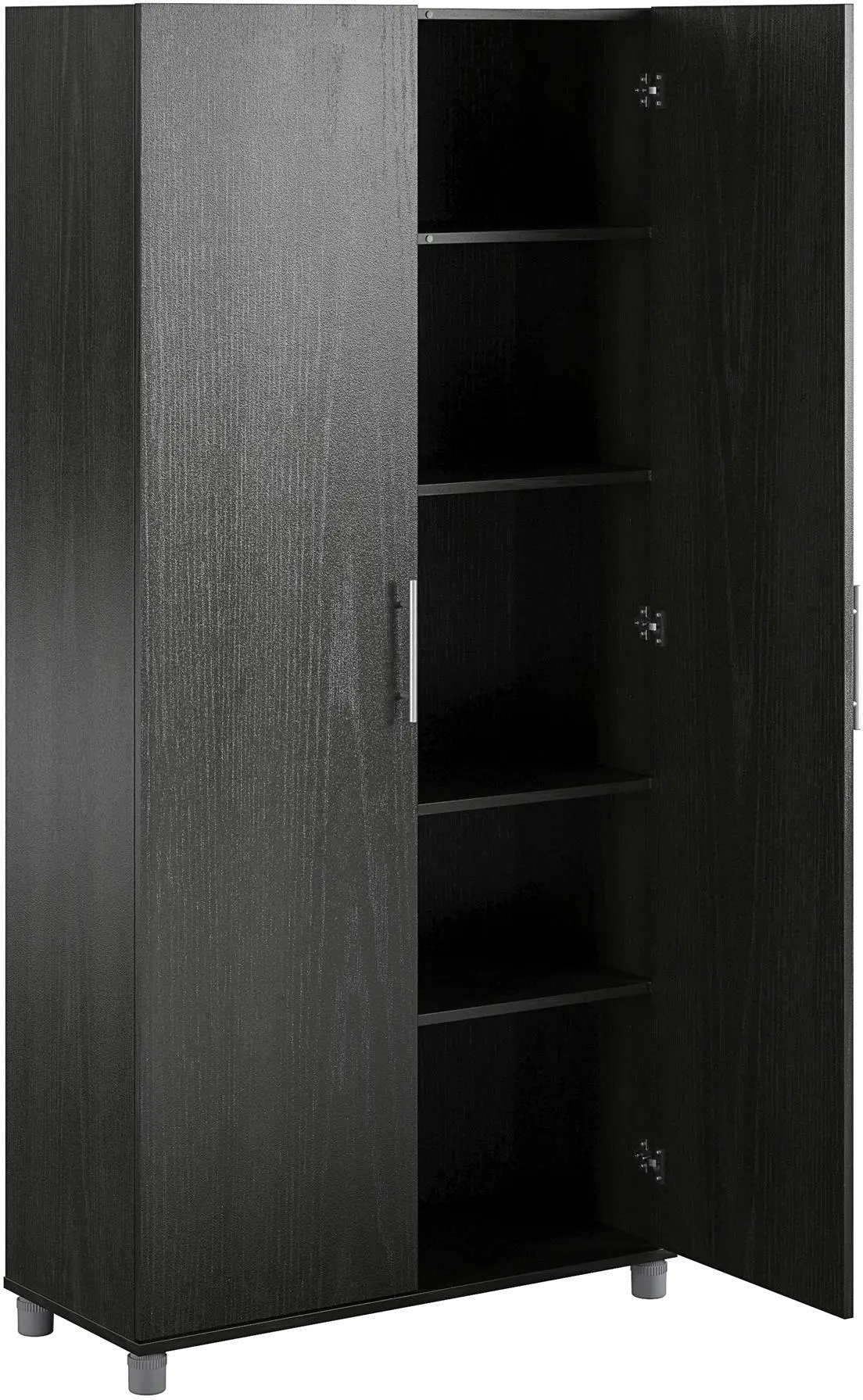 Camberly Black Oak 36  Storage Cabinet-5