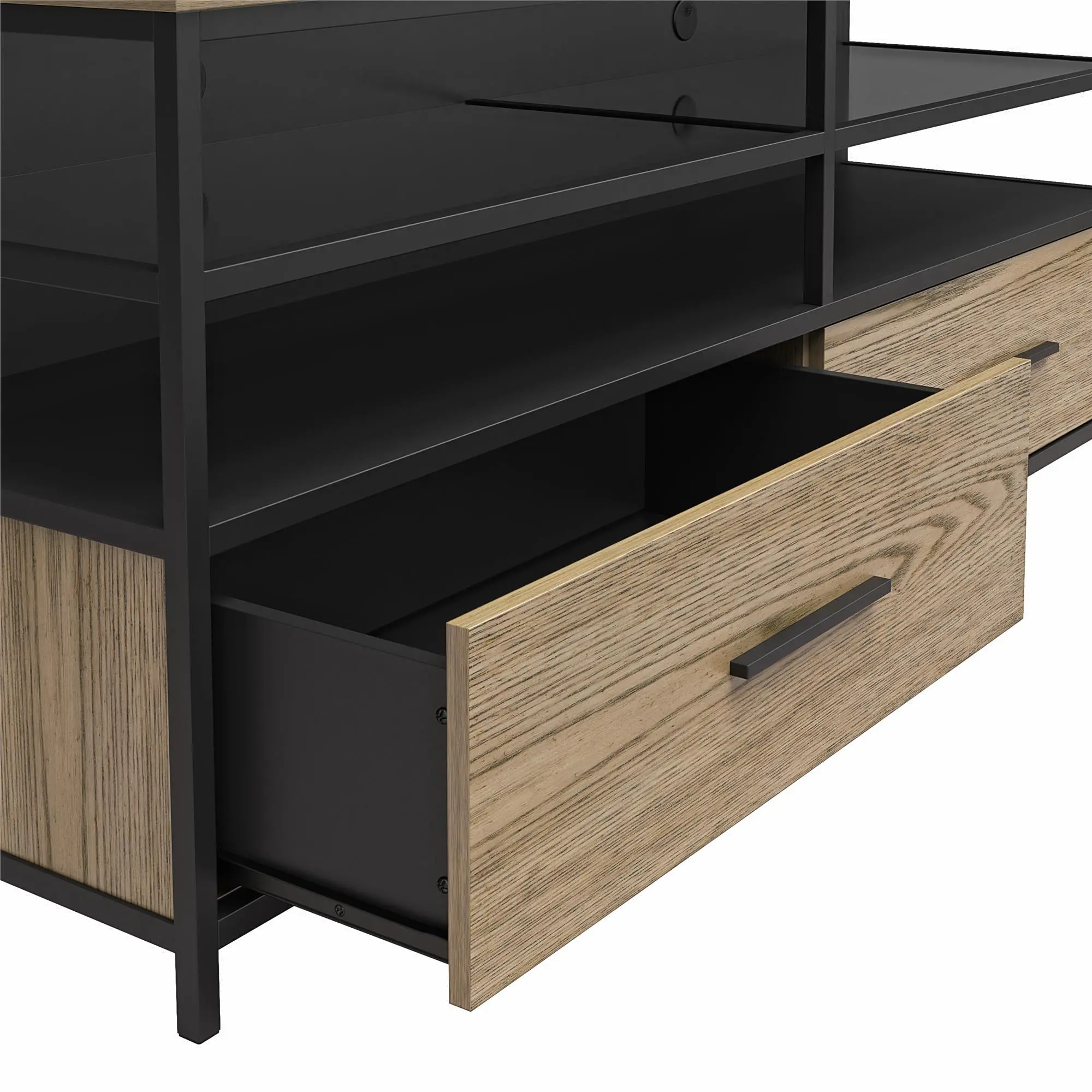 Structure Light Brown 60  TV Stand-7