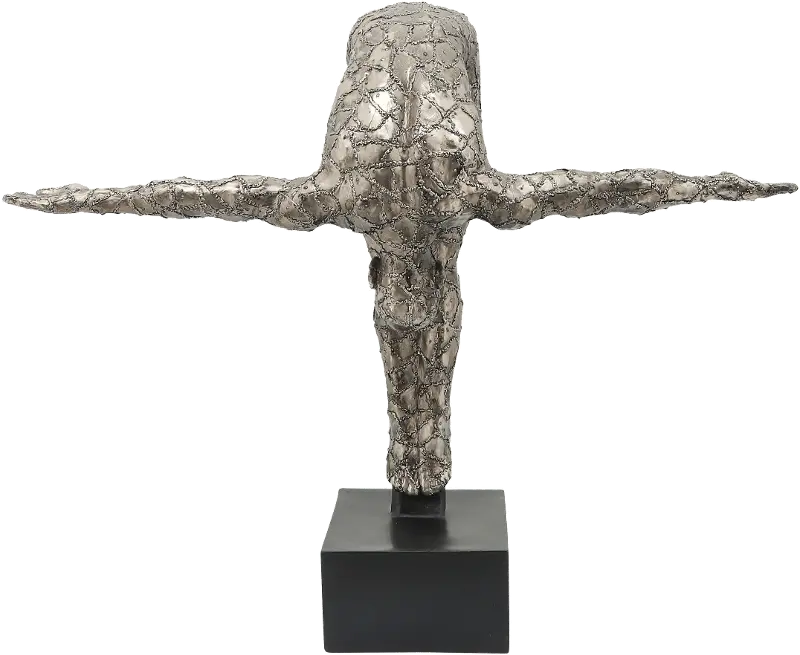24 Inch Gunmetal Bowing Human