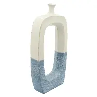 24  Sky Blue Vase with Cutout