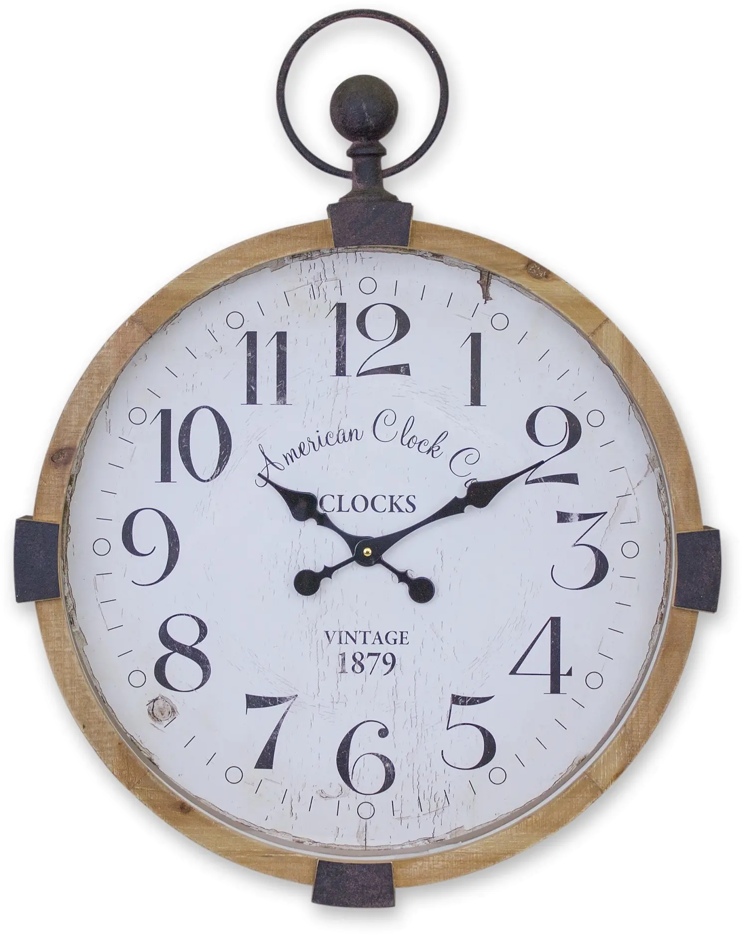 Wooden Wall Clock-1