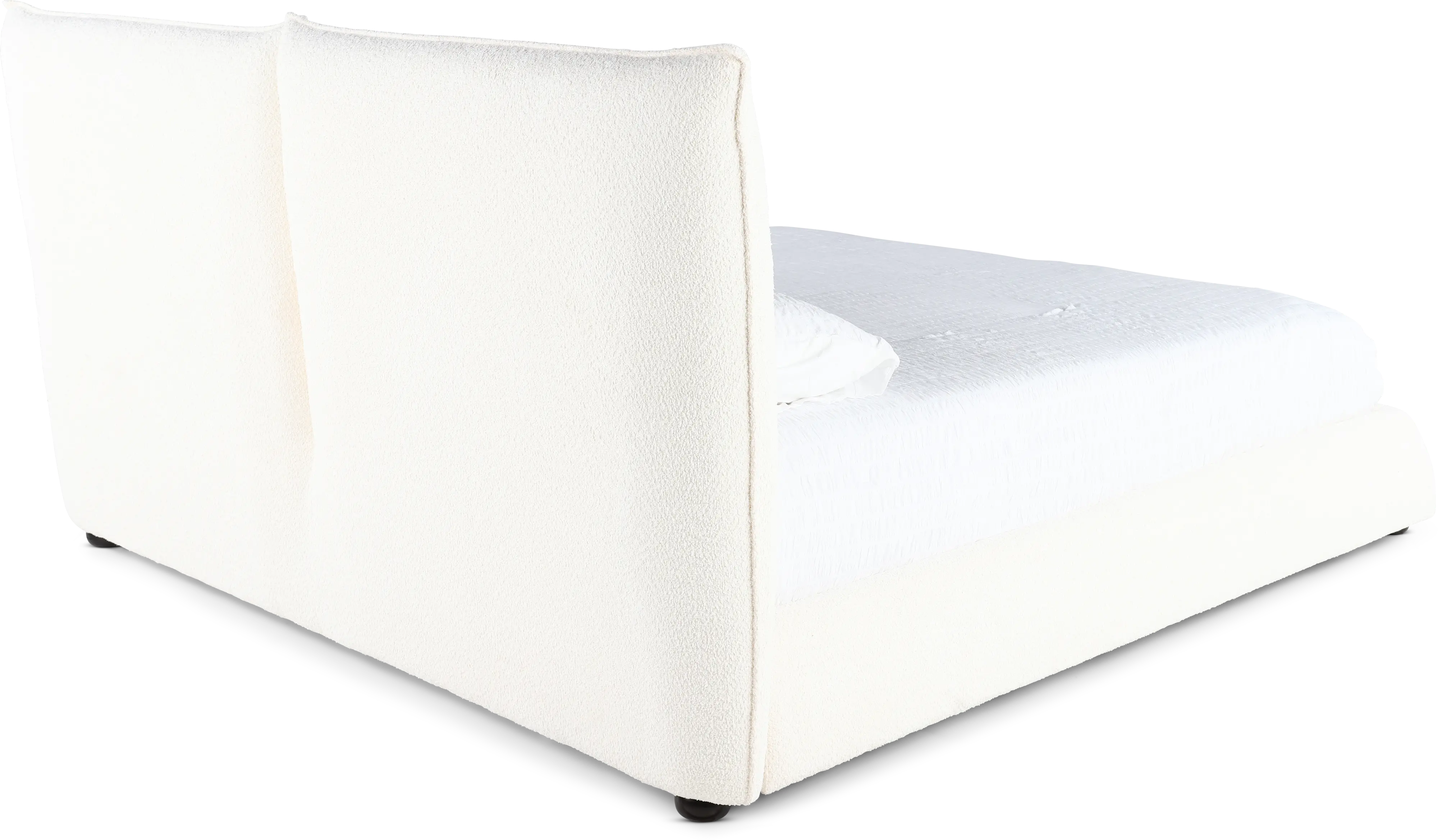 Cumulus Off-White King Upholstered Bed-7