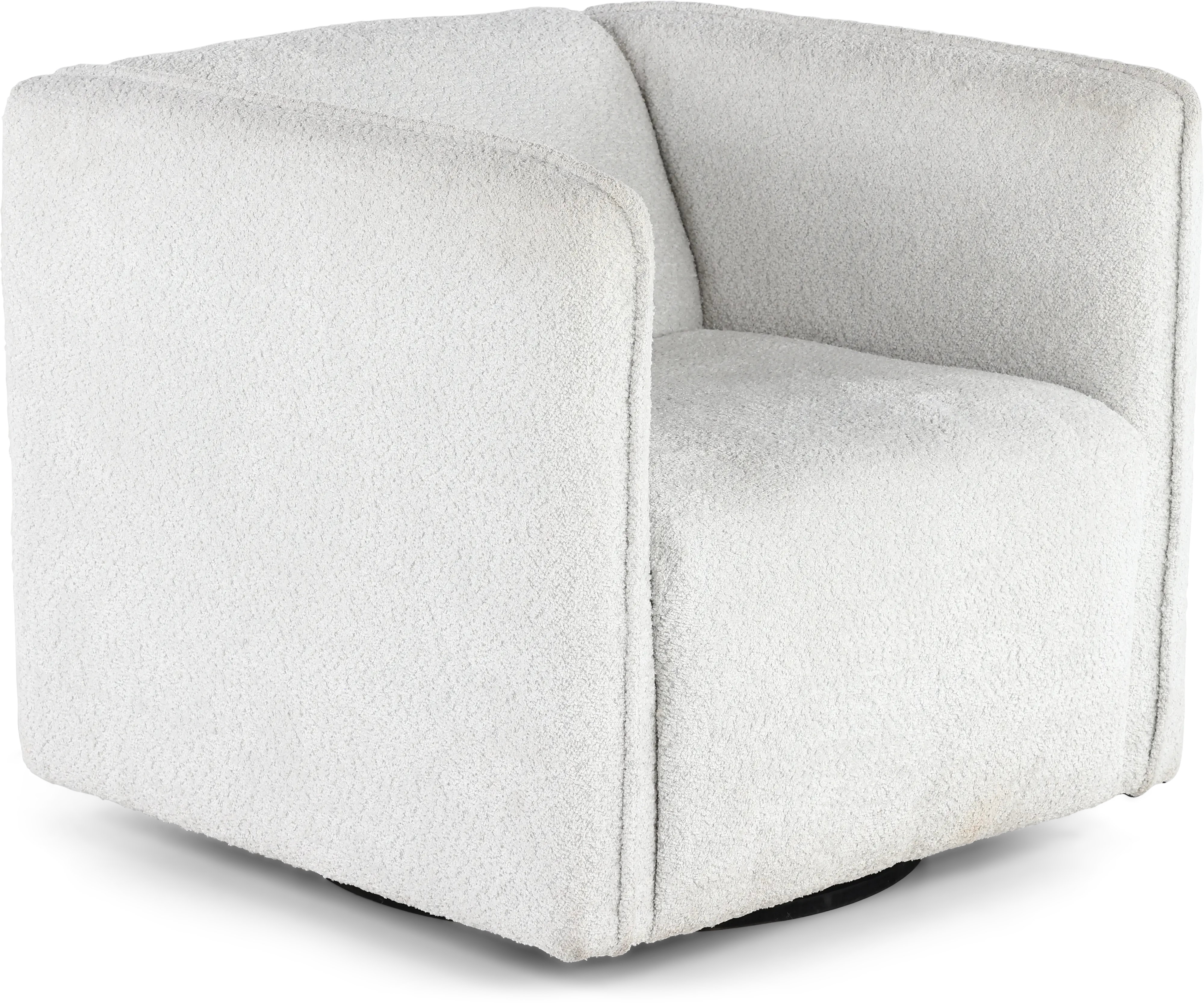Lonoke Light Gray Swivel Accent Chair-1