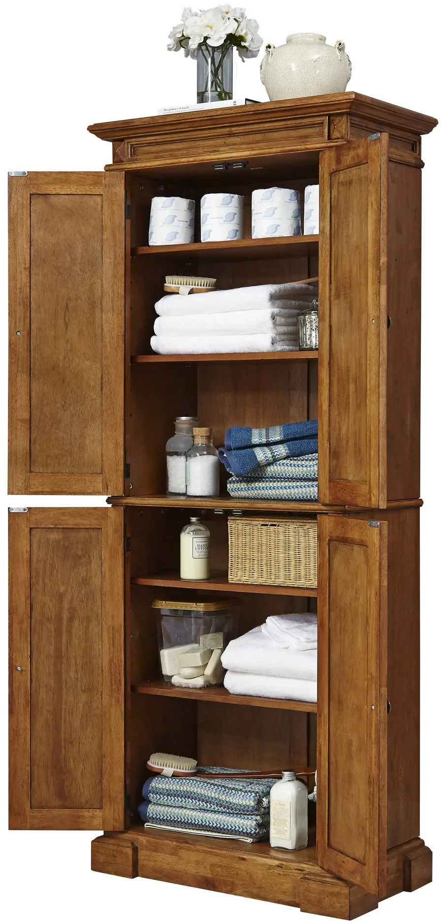 5004-69 Americana Brown Kitchen Pantry-5