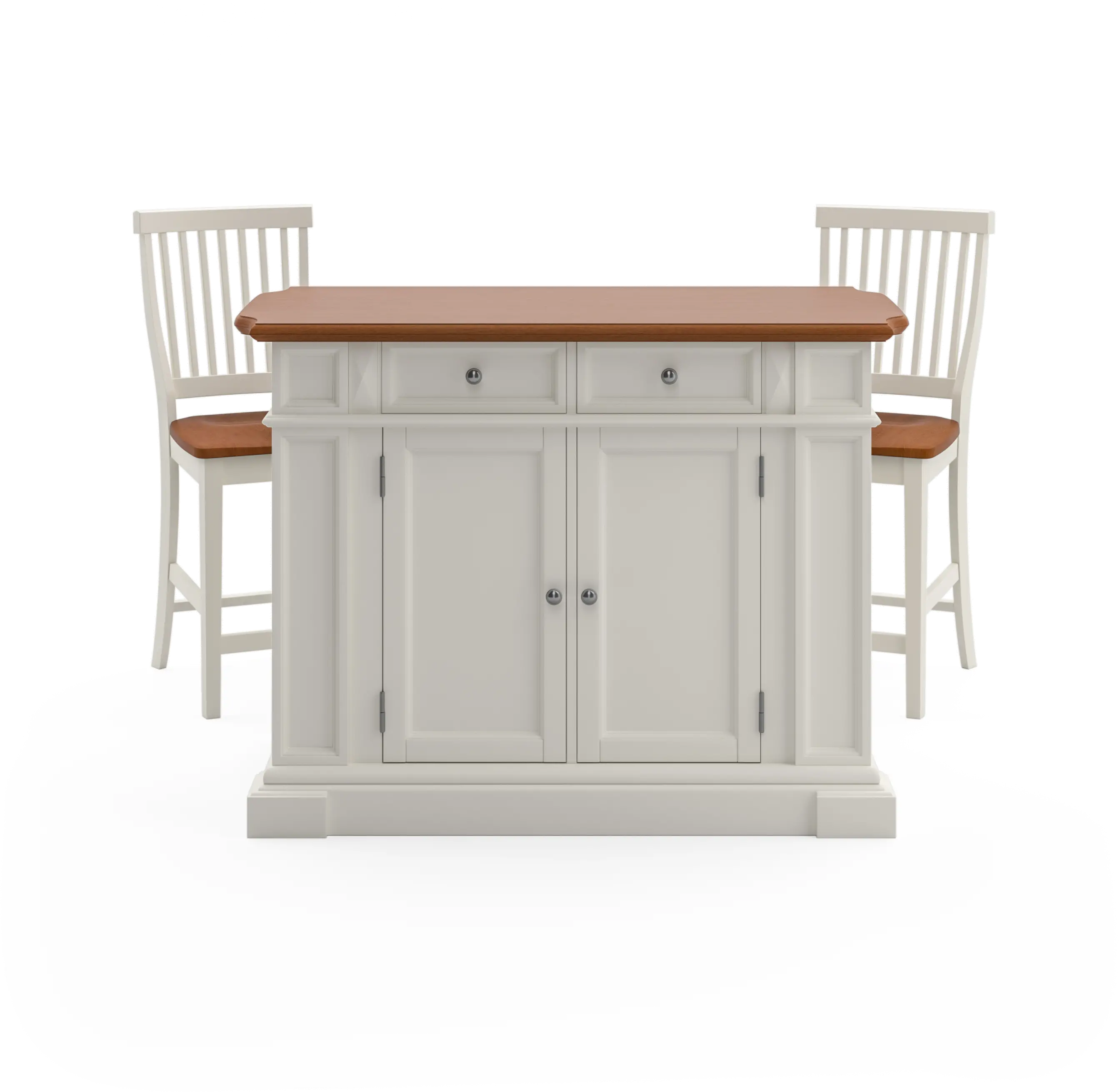 5002-948 Americana Off-White Kitchen Island Set-5