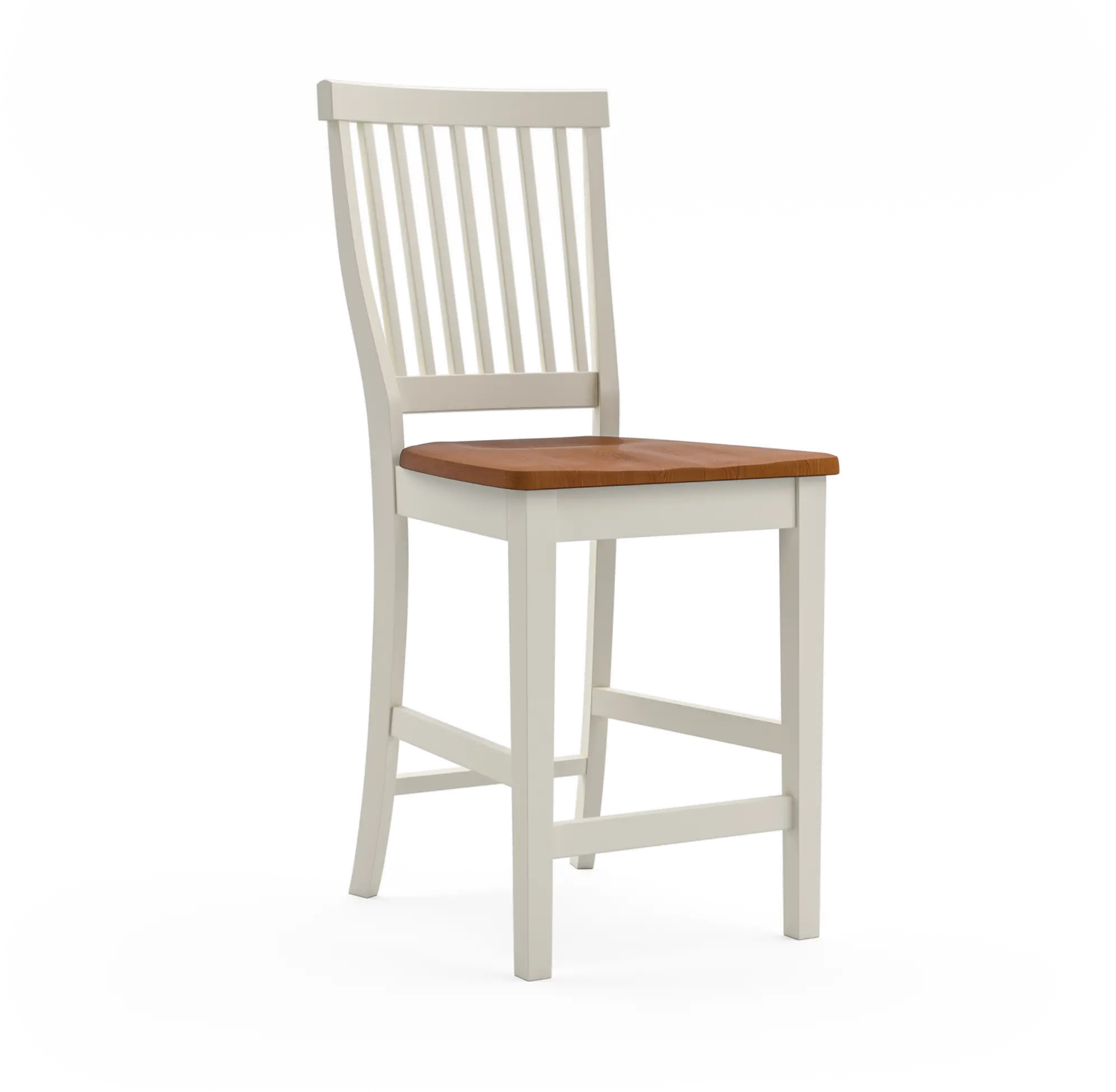 5002-89 Americana White Counter Height Stool-3