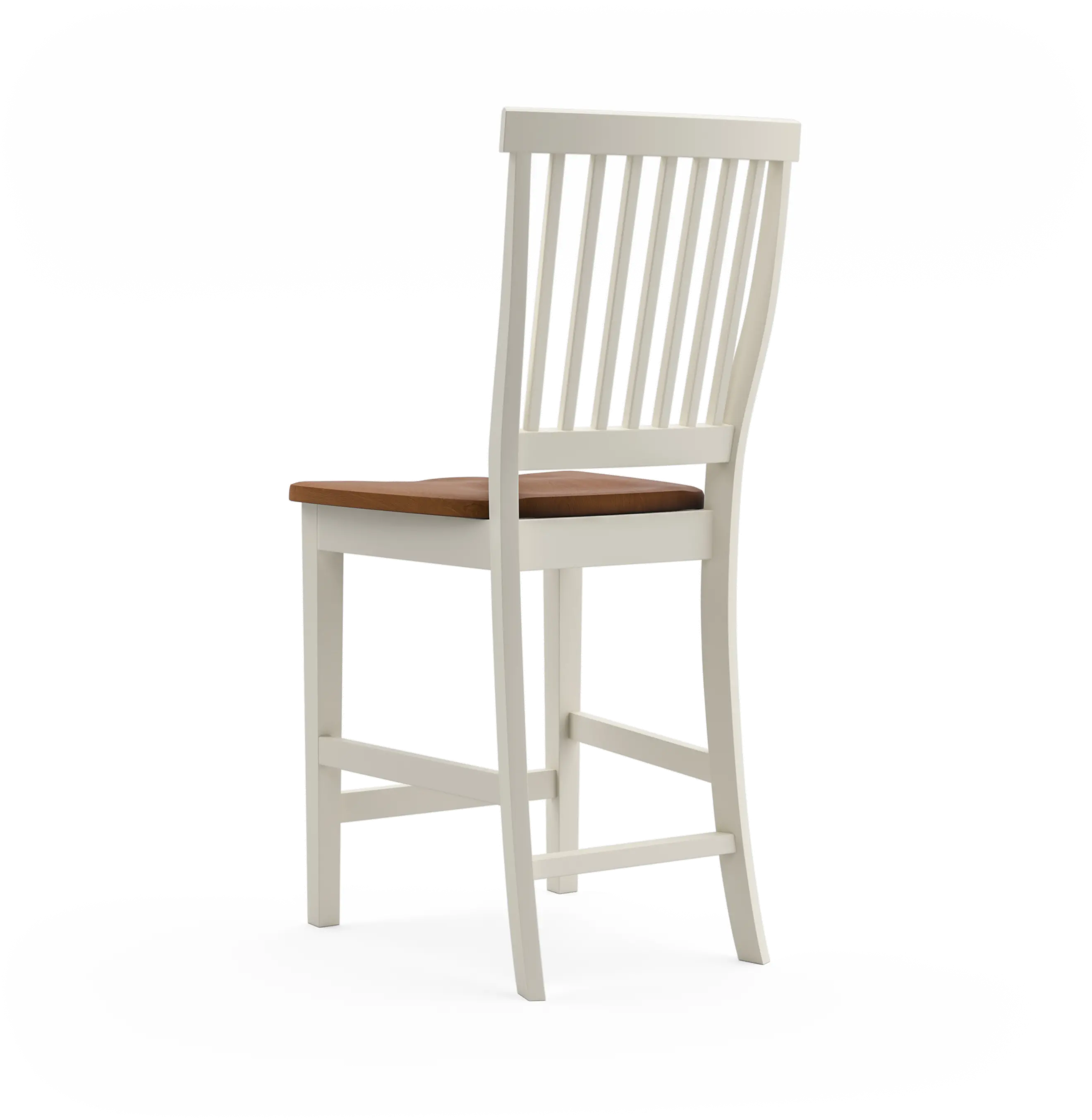 5002-89 Americana White Counter Height Stool-5