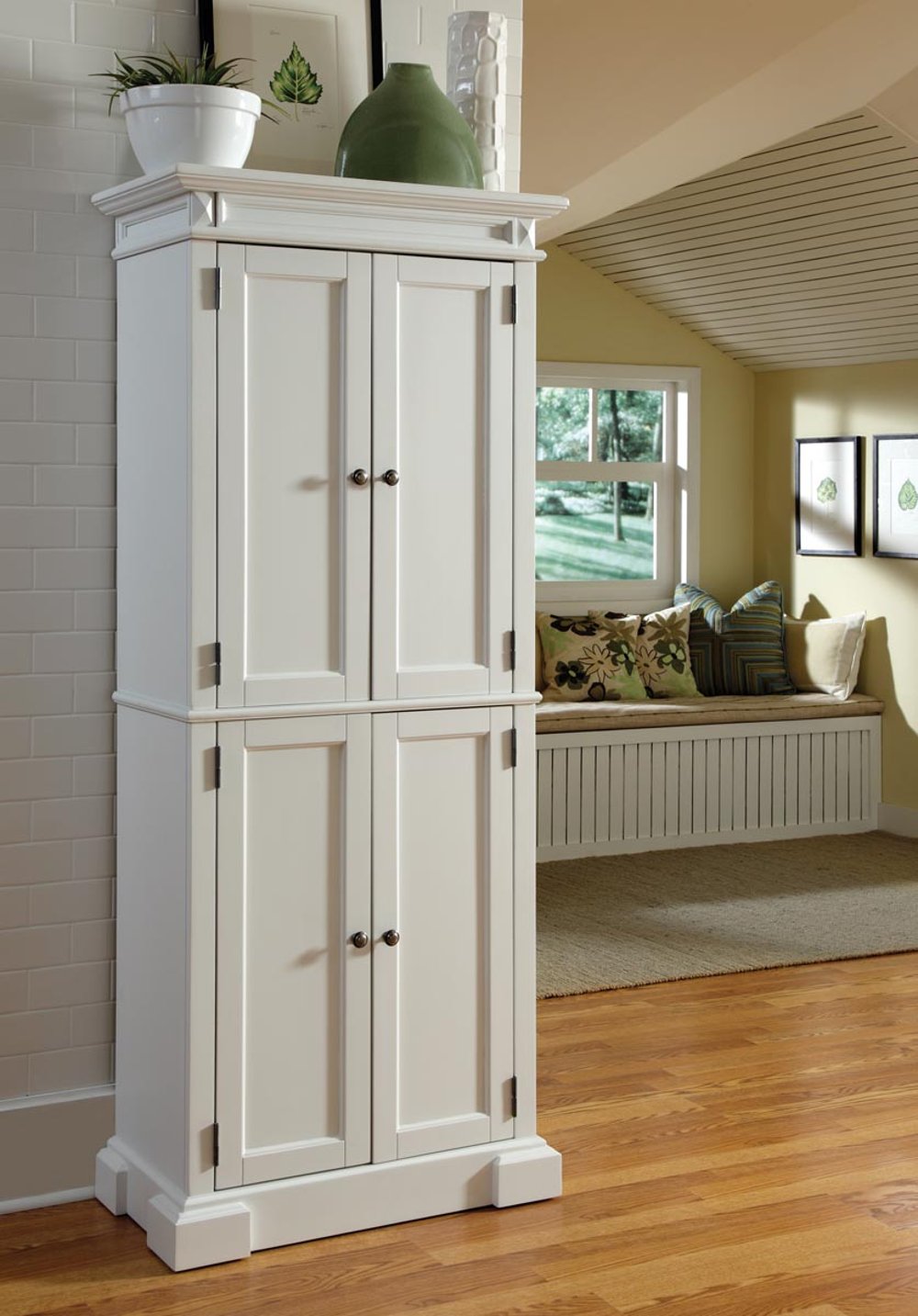 Americana White Kitchen Pantry