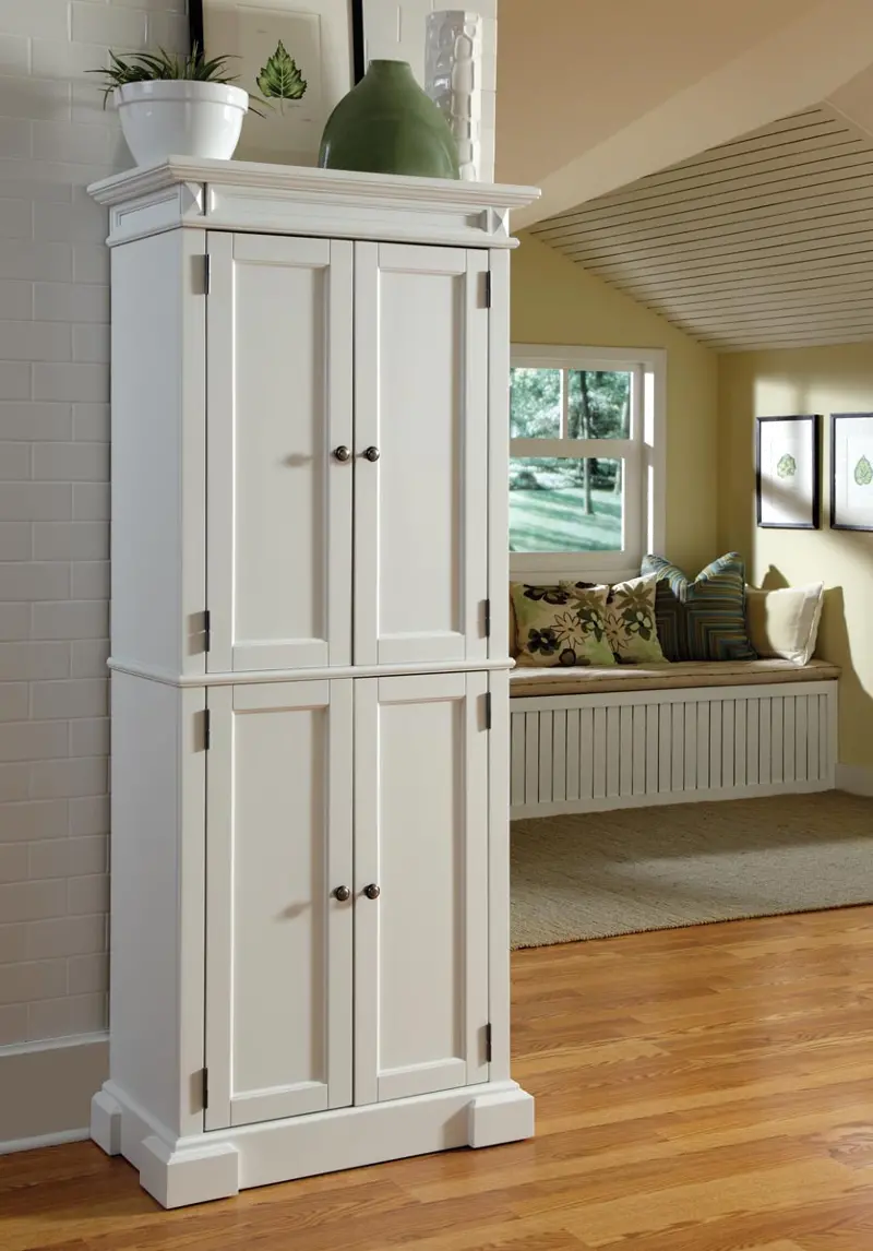 Americana White Kitchen Pantry