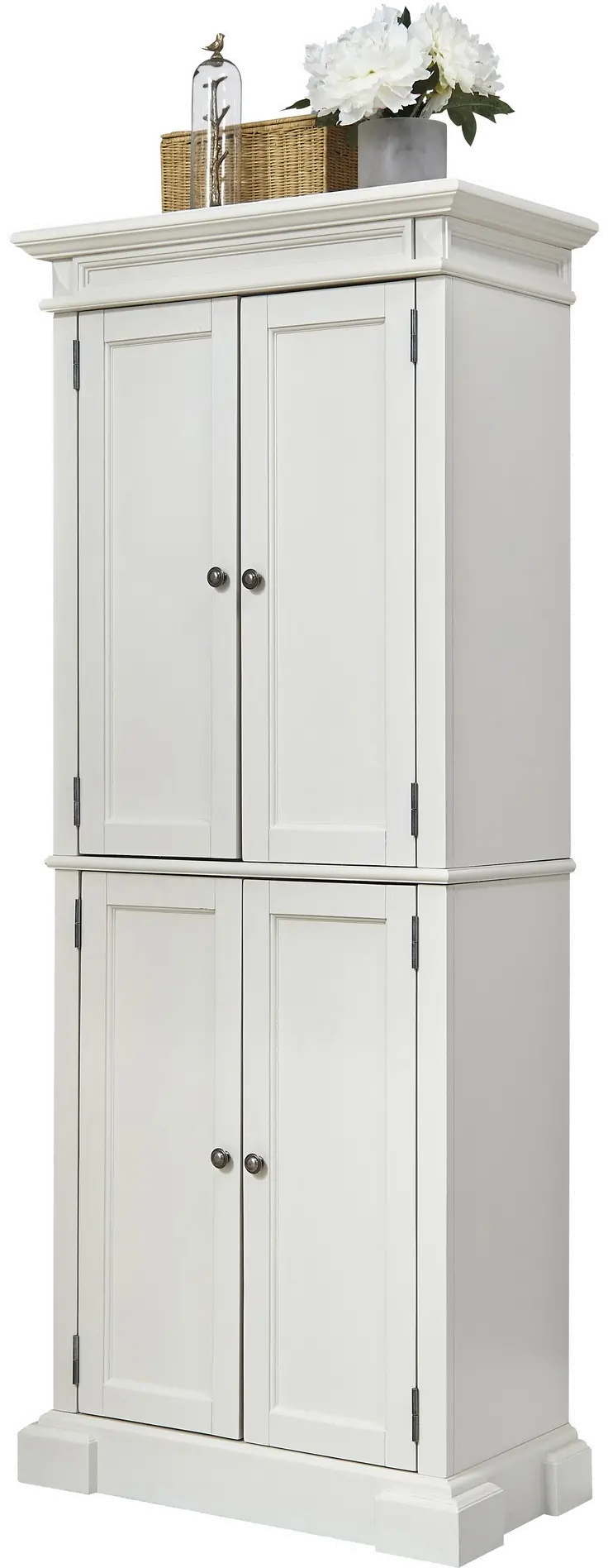 5004-692 Americana White Kitchen Pantry-1