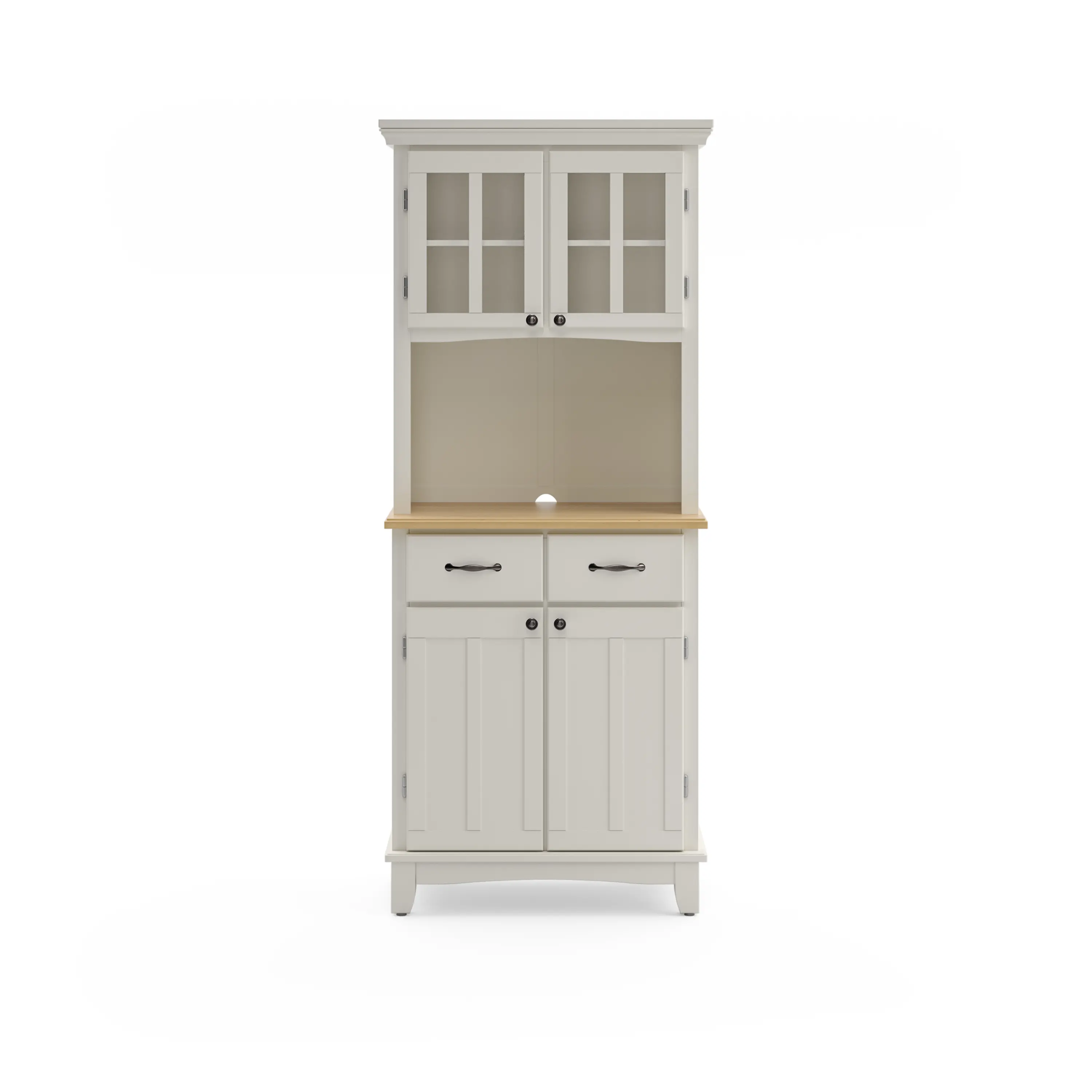 5001-0021-12 Homestyles Off-White Buffet with Hutch-1
