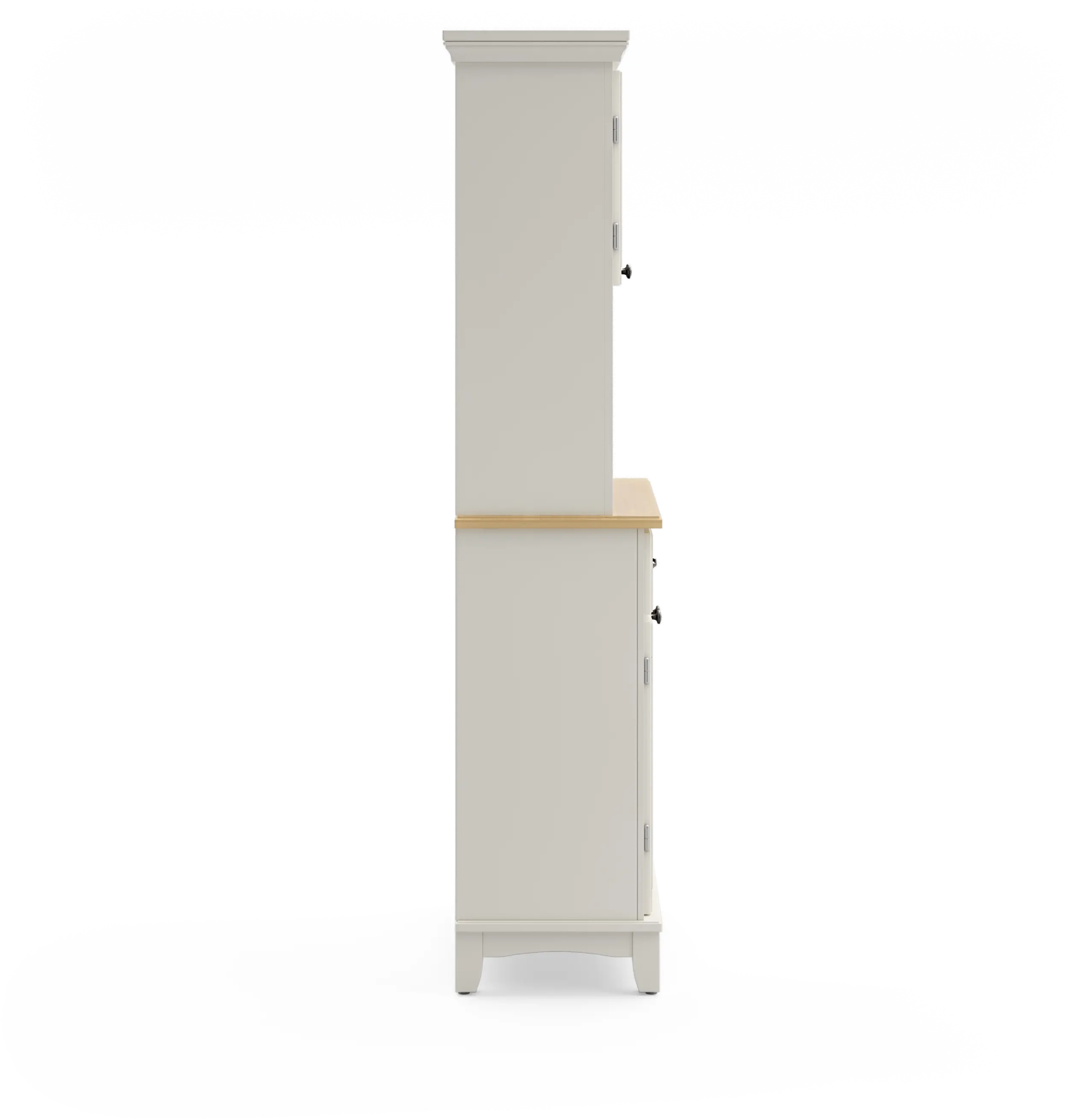 5001-0021-12 Homestyles Off-White Buffet with Hutch-5