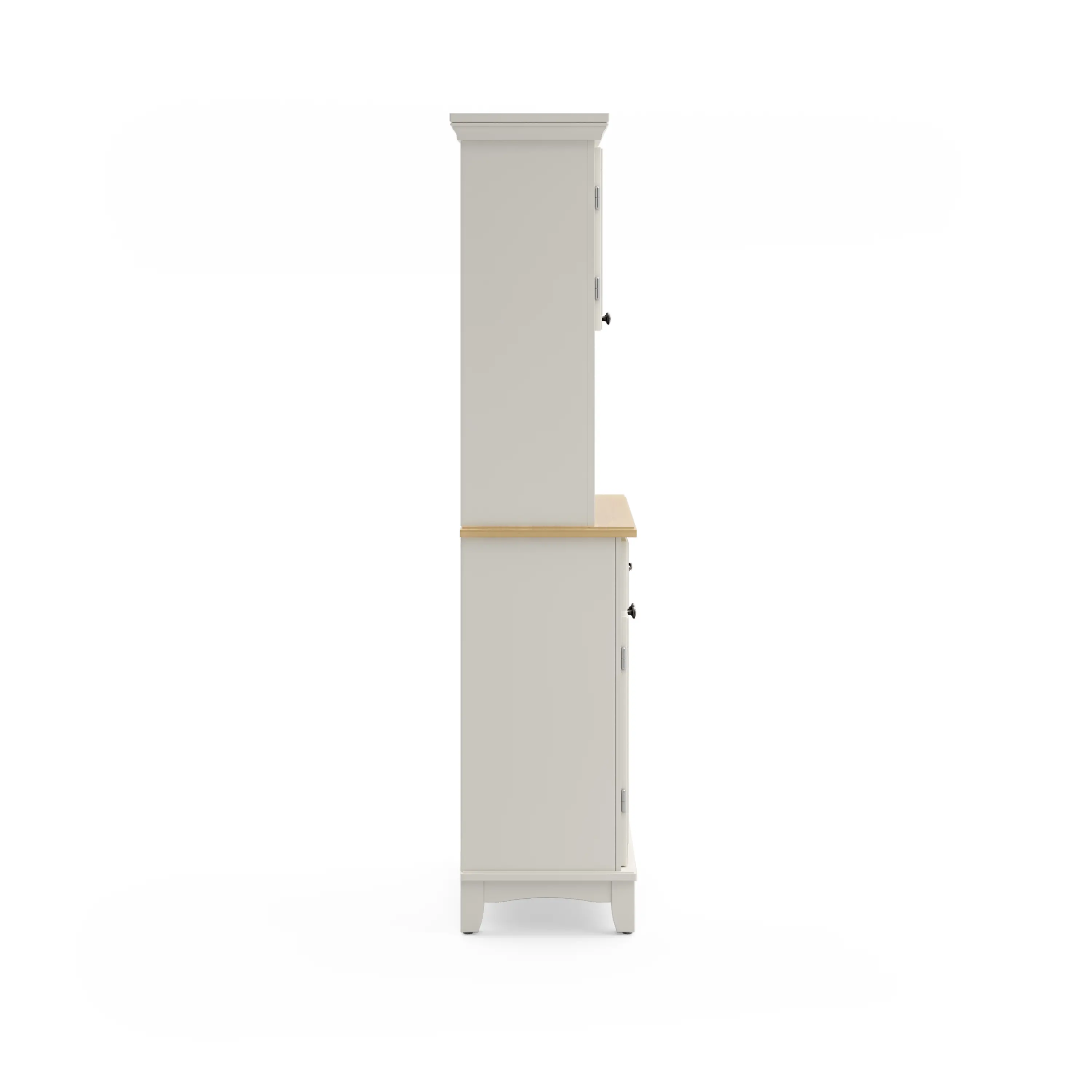 5001-0021-12 Homestyles Off-White Buffet with Hutch-5