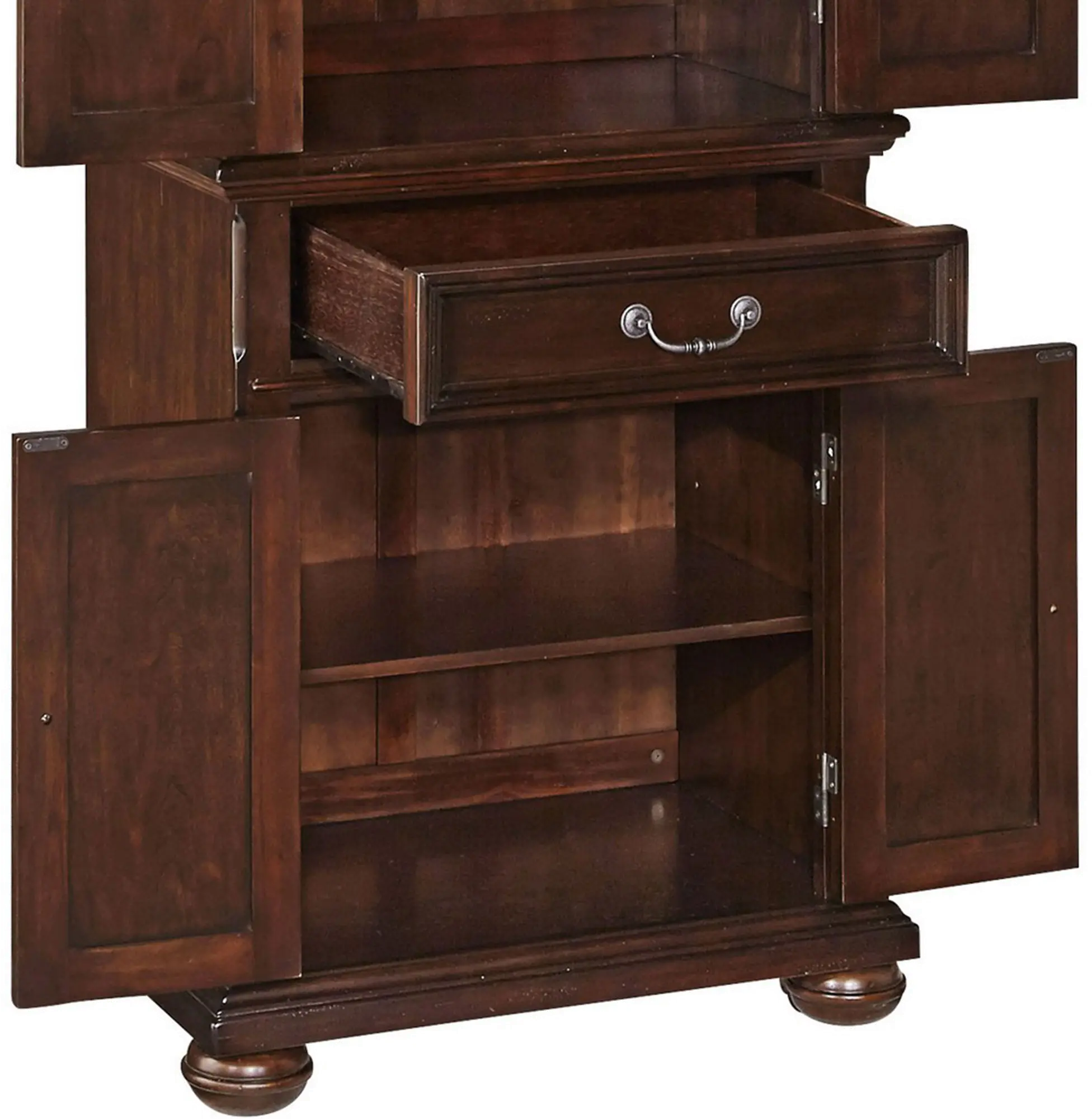 5528-65 Colonial Classic Brown Pantry-7