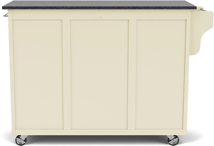 9200-1024 Create-A-Cart Off-White Kitchen Cart with Granite Top-6