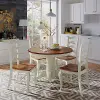 5518-30 French Countryside Off-White Dining Table by Homestyles