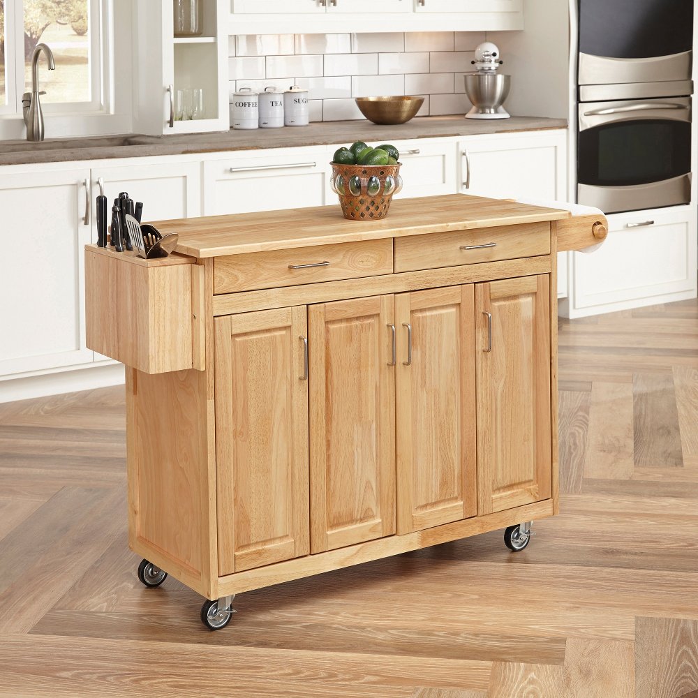 General Line Brown Kitchen Cart