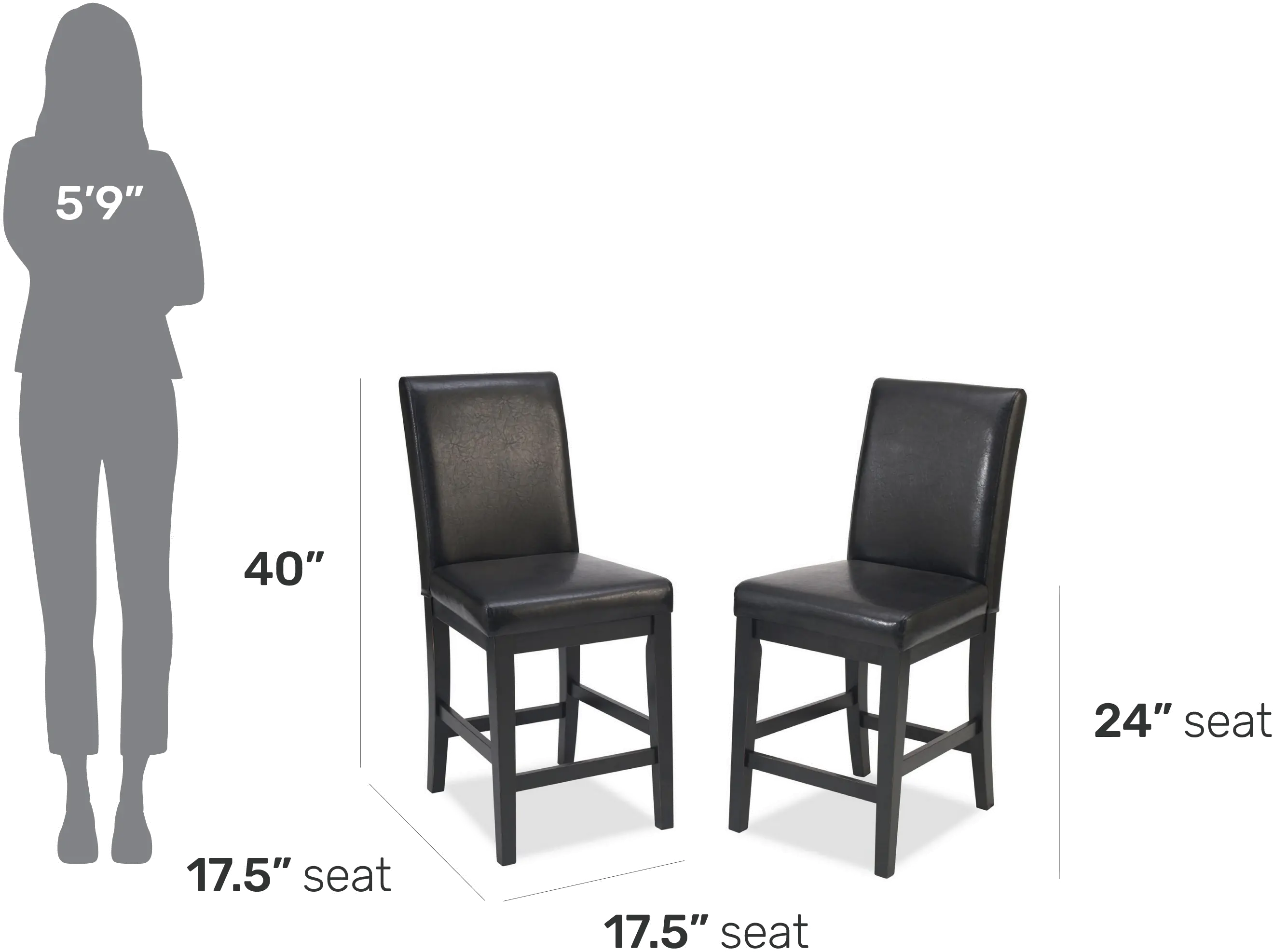 5033-89 Nantucket Black Counter Stool-3