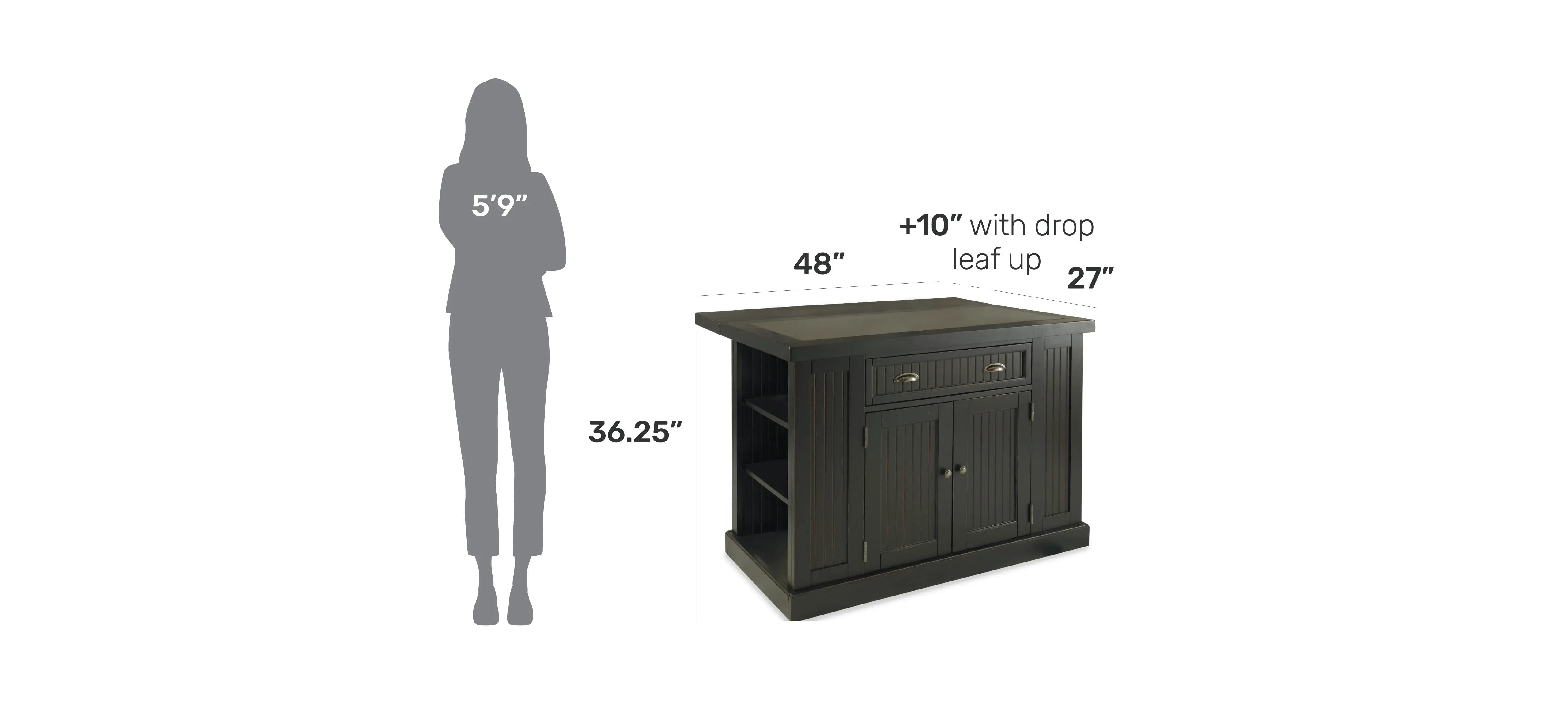 5033-94 Nantucket Black Kitchen Island-10