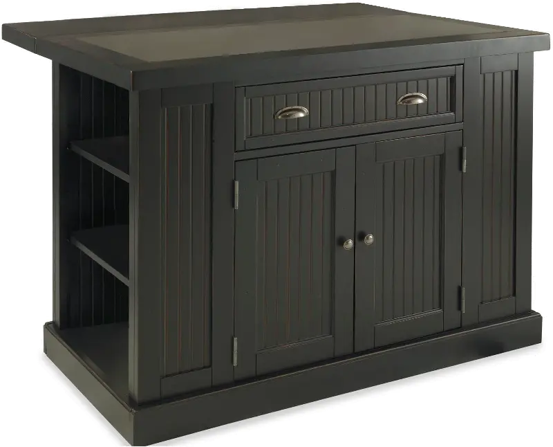 Nantucket Black Kitchen Island