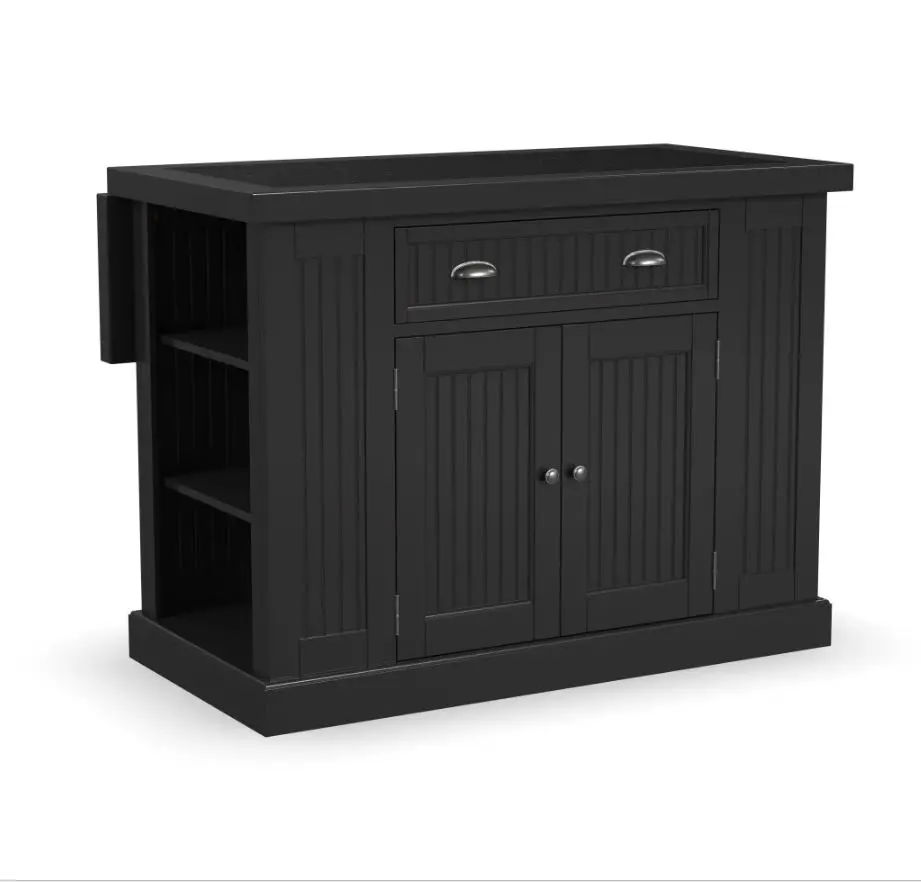 5033-94 Nantucket Black Kitchen Island-4