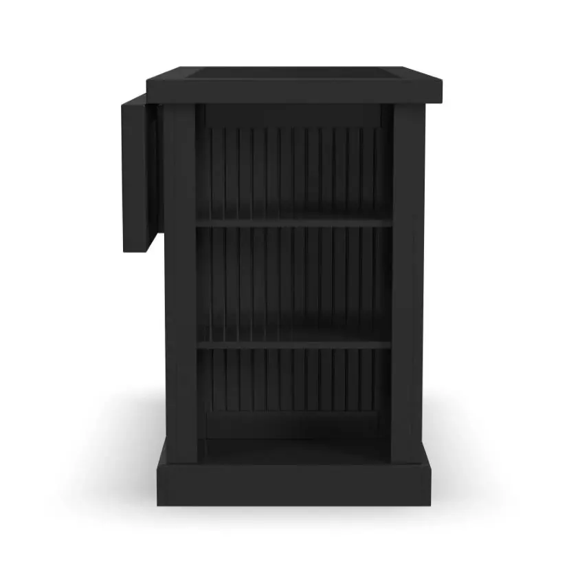 5033-94 Nantucket Black Kitchen Island-7