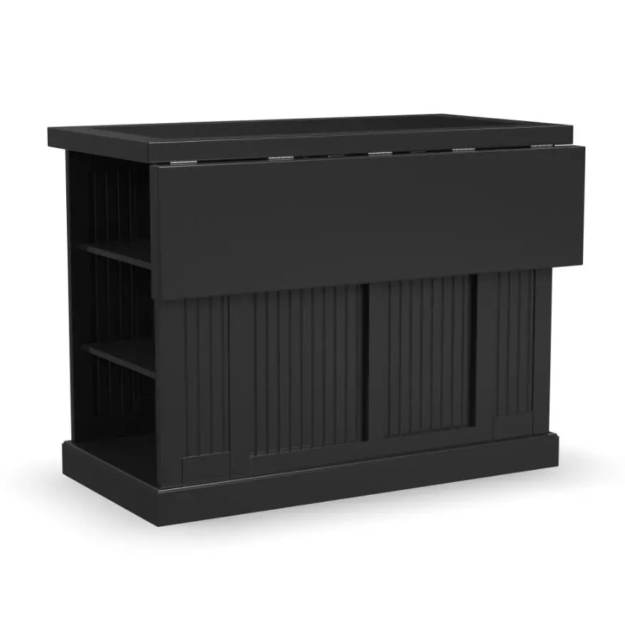 5033-94 Nantucket Black Kitchen Island-8