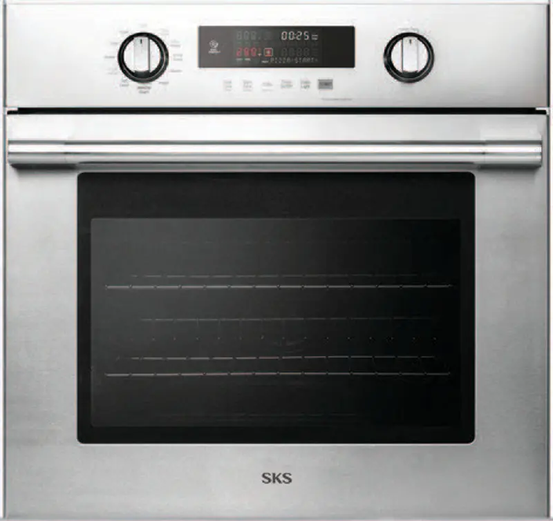 SKS 4.7 Cu Ft Electric Single Wall Oven - Stainless Steel