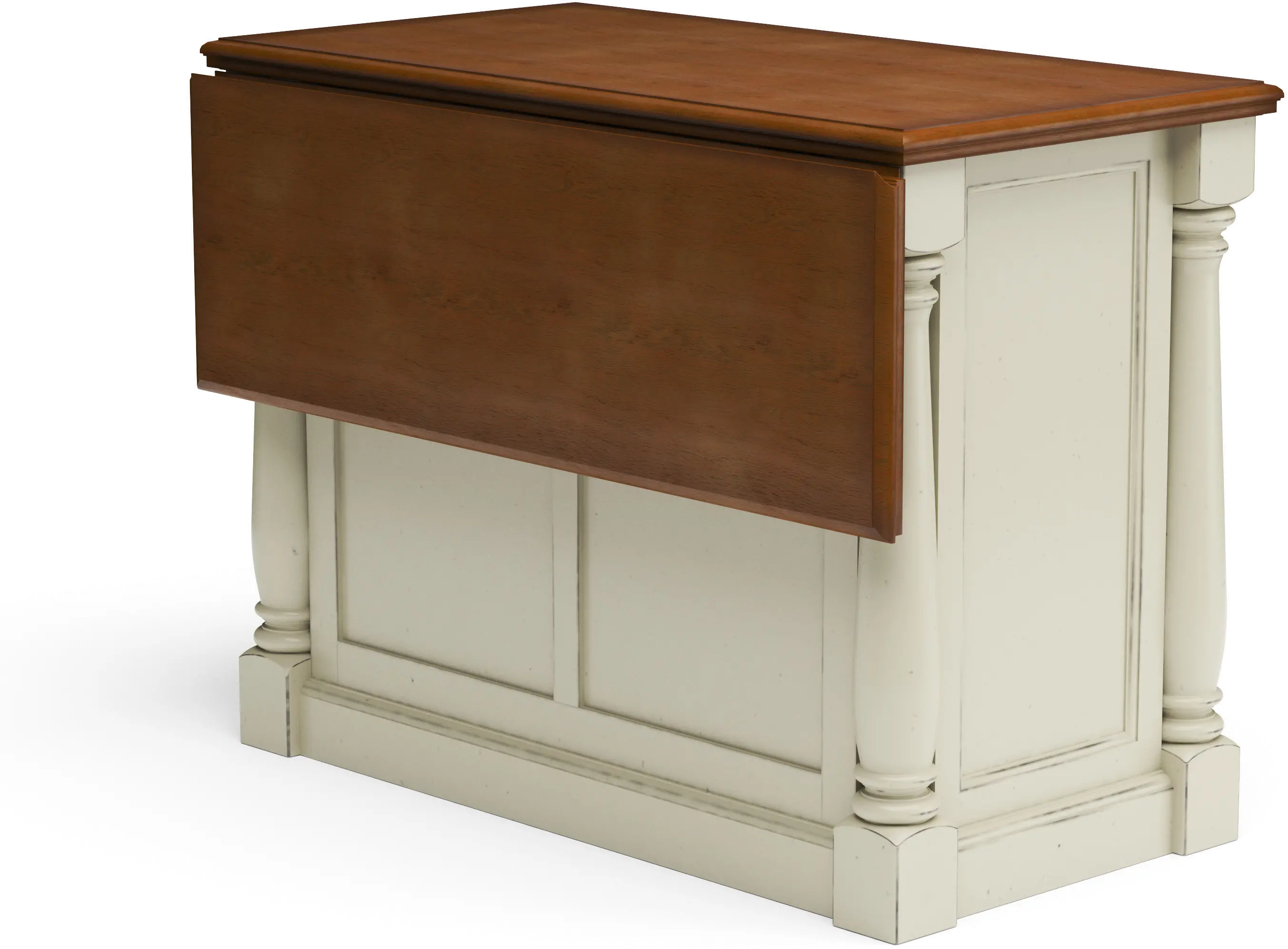 5020-94 Monarch Off-White Kitchen Island-4