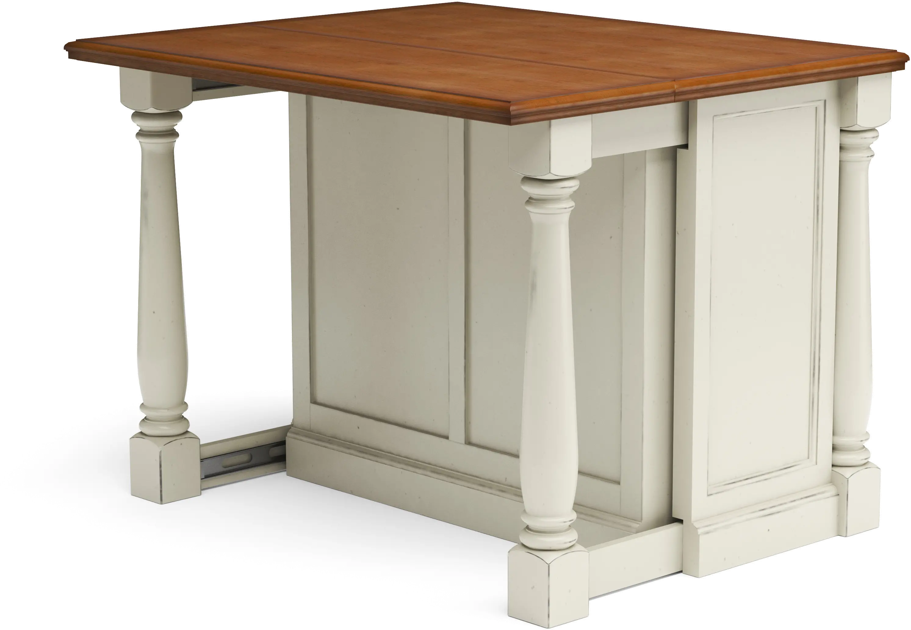 5020-94 Monarch Off-White Kitchen Island-7
