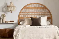 13463 Balka Rattan Queen Wall-Mounted Headboard - South Shore