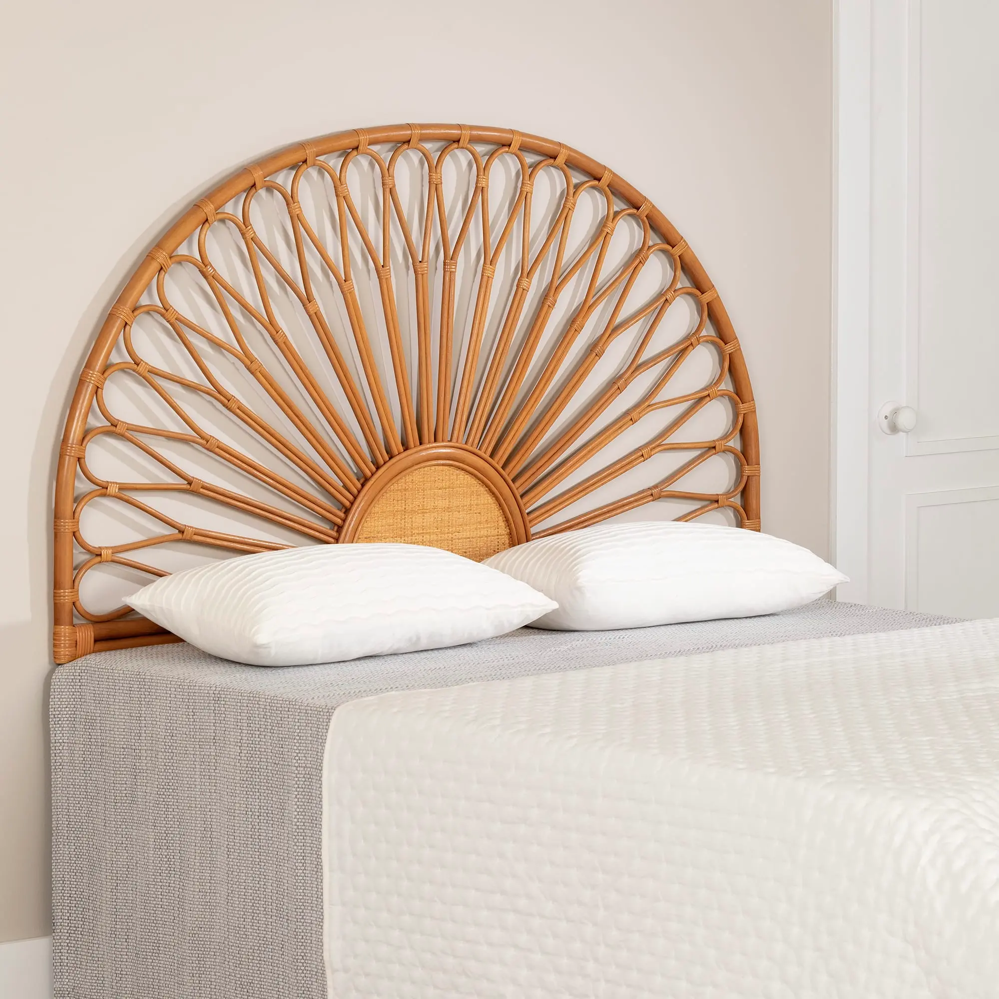 13464 Balka Rattan Queen Wall-Mounted Headboard - South Shore-3