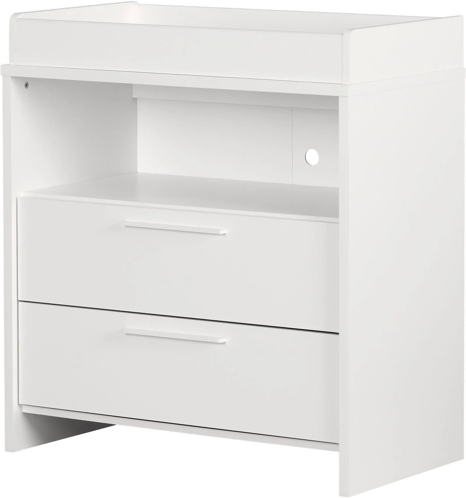 14160 Cookie White Changing Table - South Shore-1