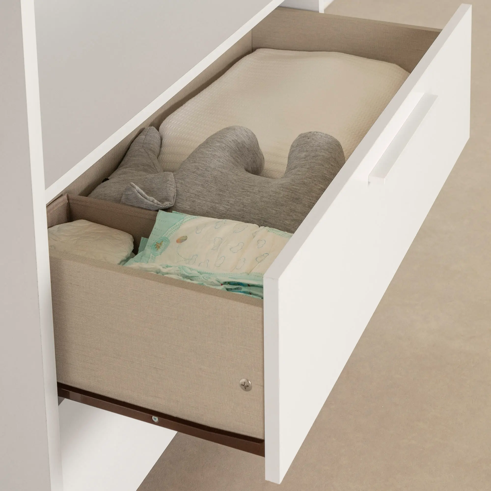 14160 Cookie White Changing Table - South Shore-5