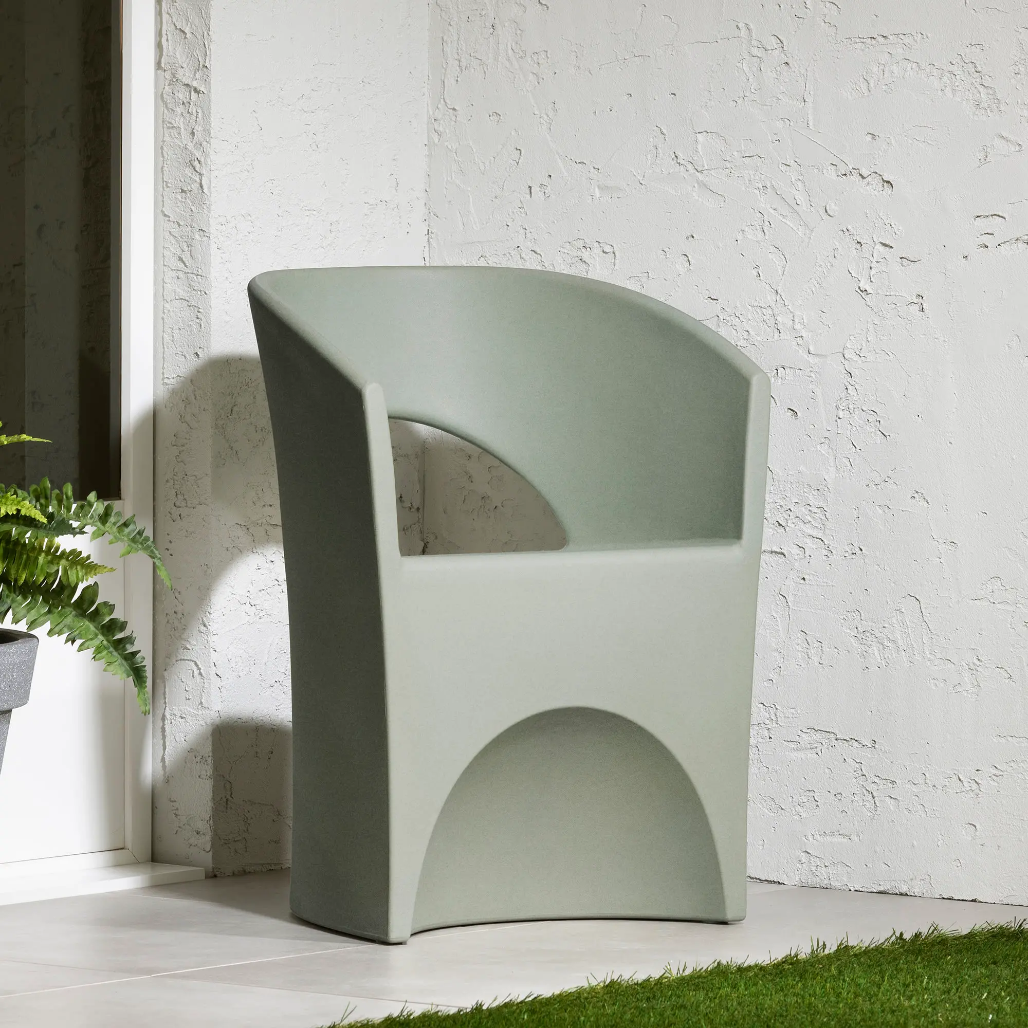13785 Dalya Sage Green Patio Chair - South Shore-2