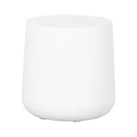 13794 Dalya White Round Outdoor Side Table